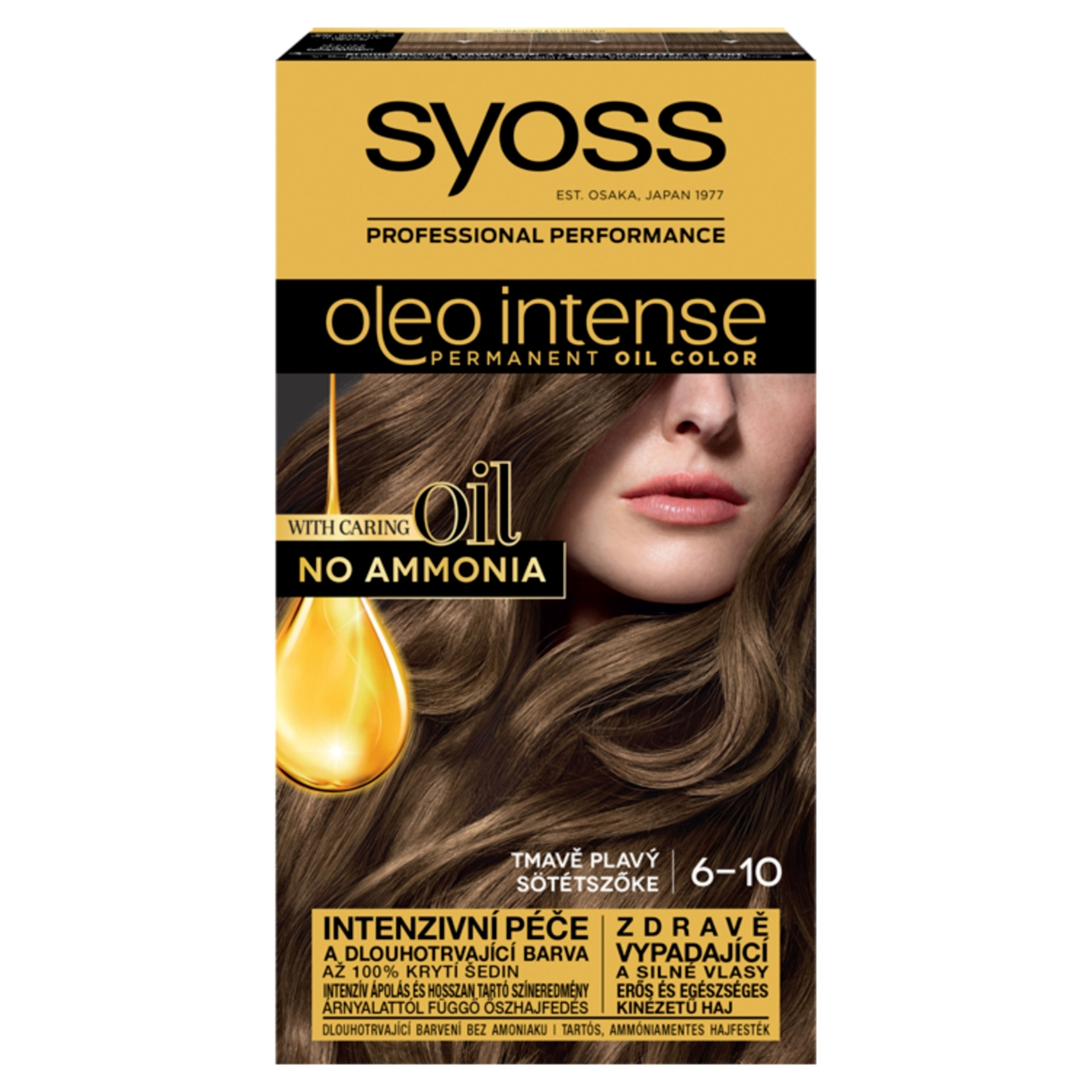Syoss Color Oleo intenzív olaj hajfesték 6-10 sötétszőke - 1 db-1