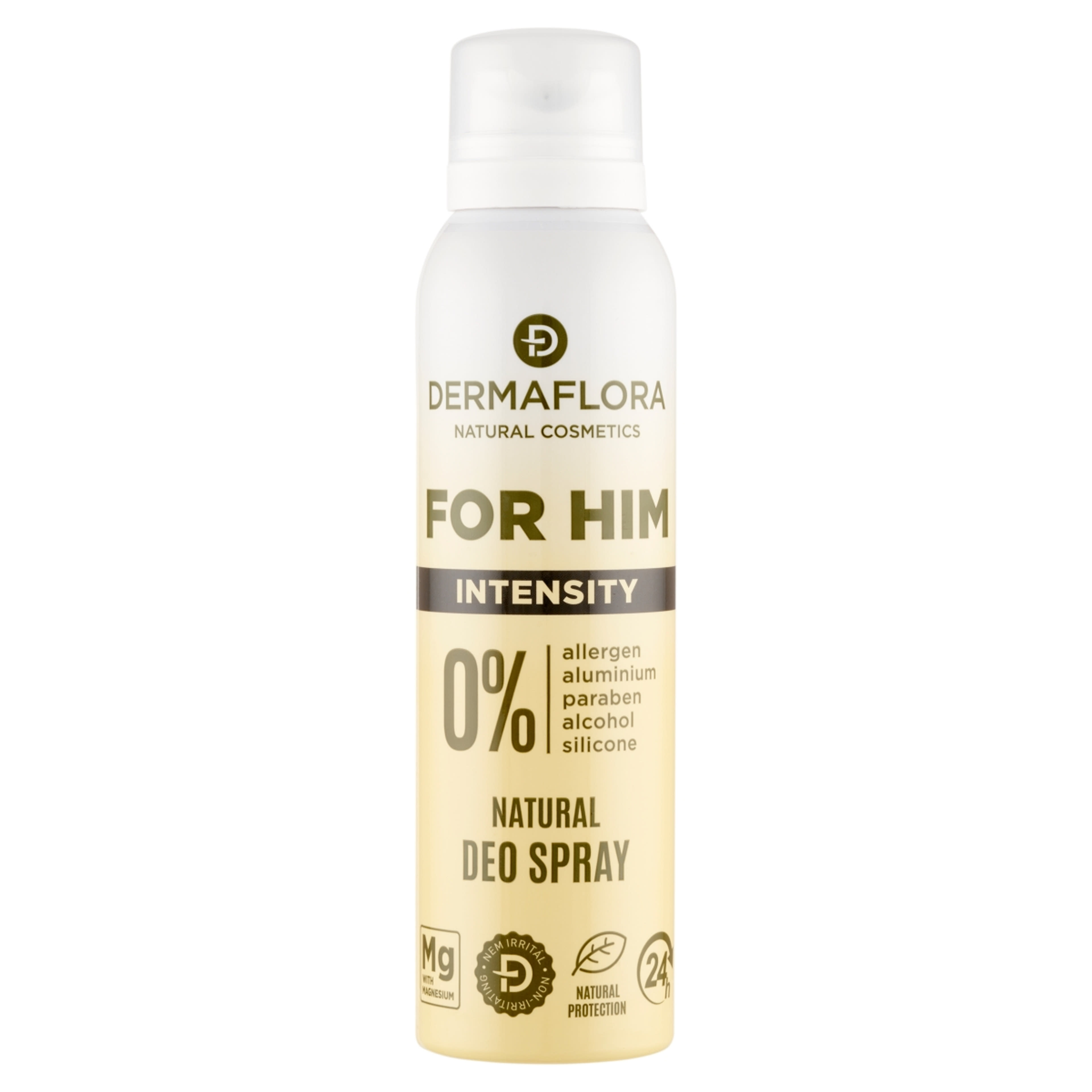 Dermaflora 0% Intensity férfi dezodor spray - 150 ml