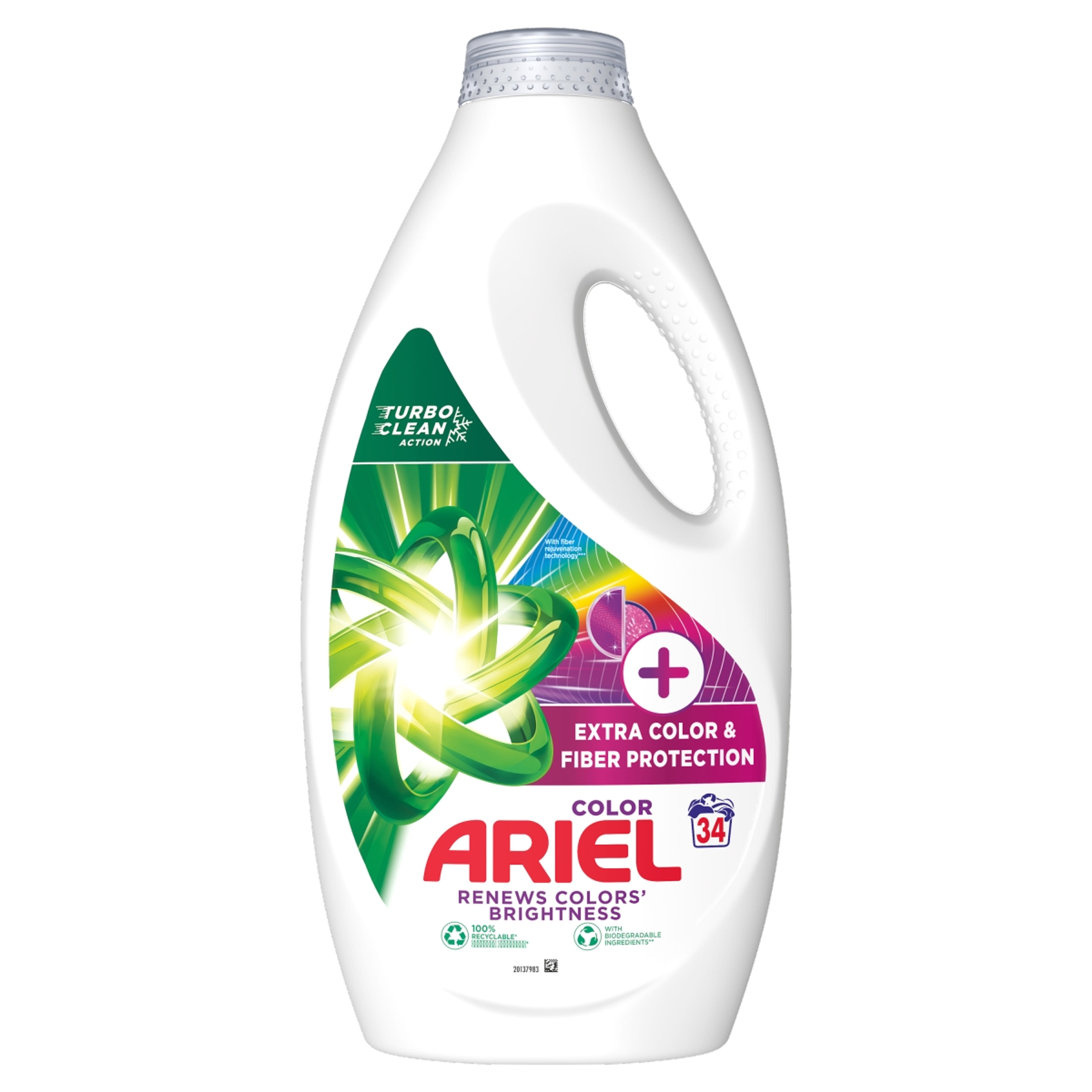 Ariel Complete Fiber Protection folyékony mosószer, 34 mosáshoz - 1700 ml