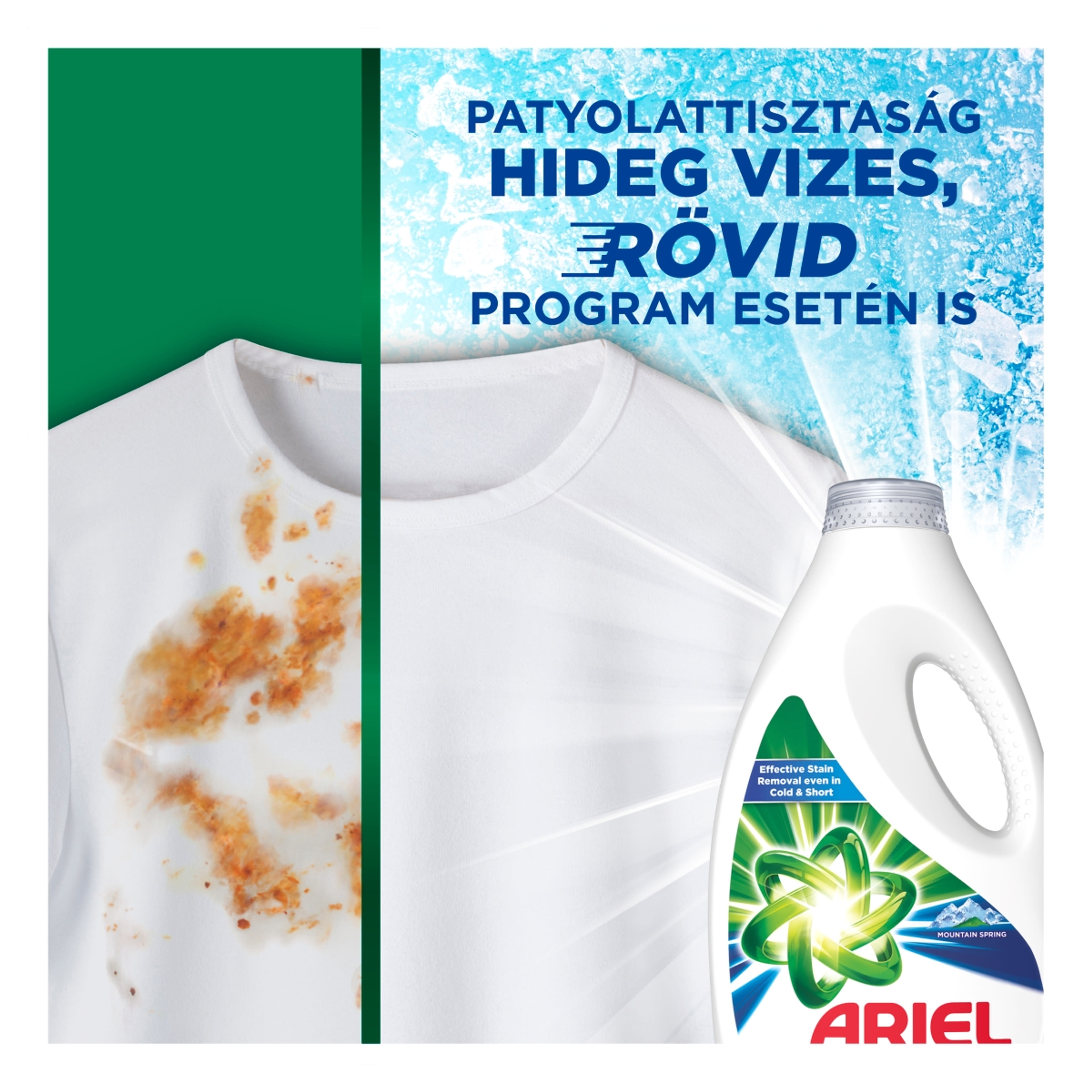 Ariel Mountain Spring Clean & Fresh folyékony mosószer, 43 mosáshoz - 2150 ml-2