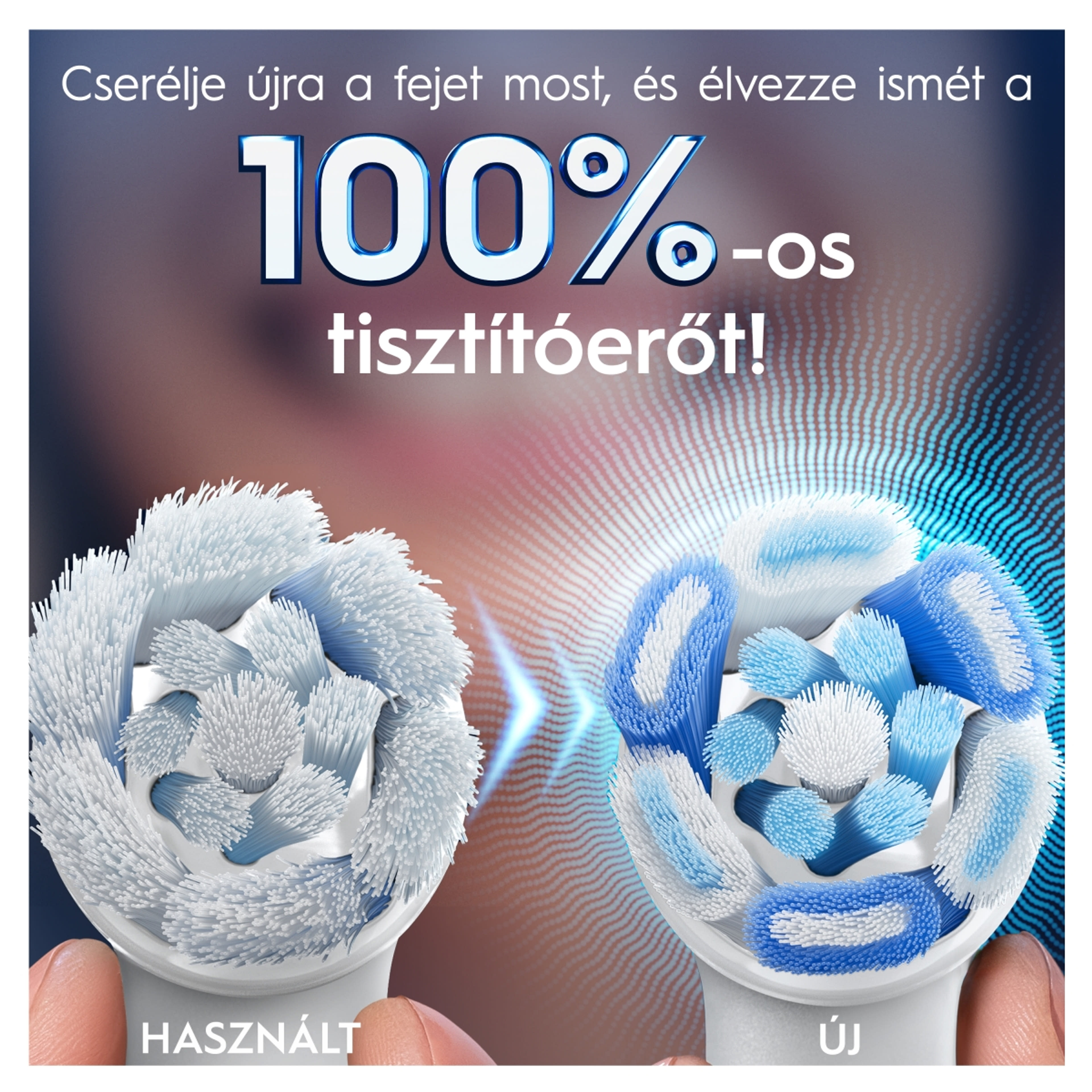 Oral-B iO Series Ultimate Clean elektromos fogkefe pótfej - 6 db-8