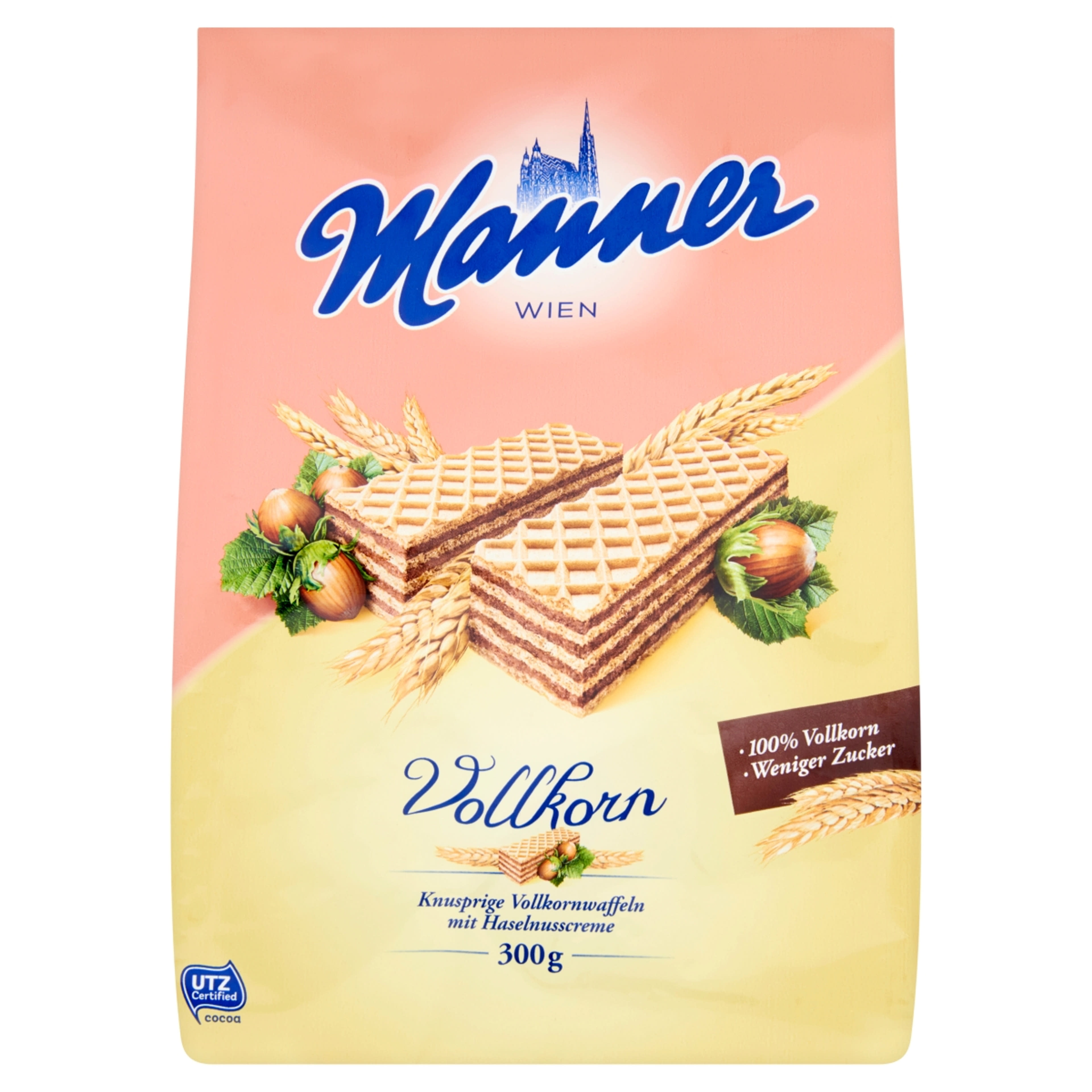 Manner ostyaszelet mogyorókrémmel töltött - 300 g-1