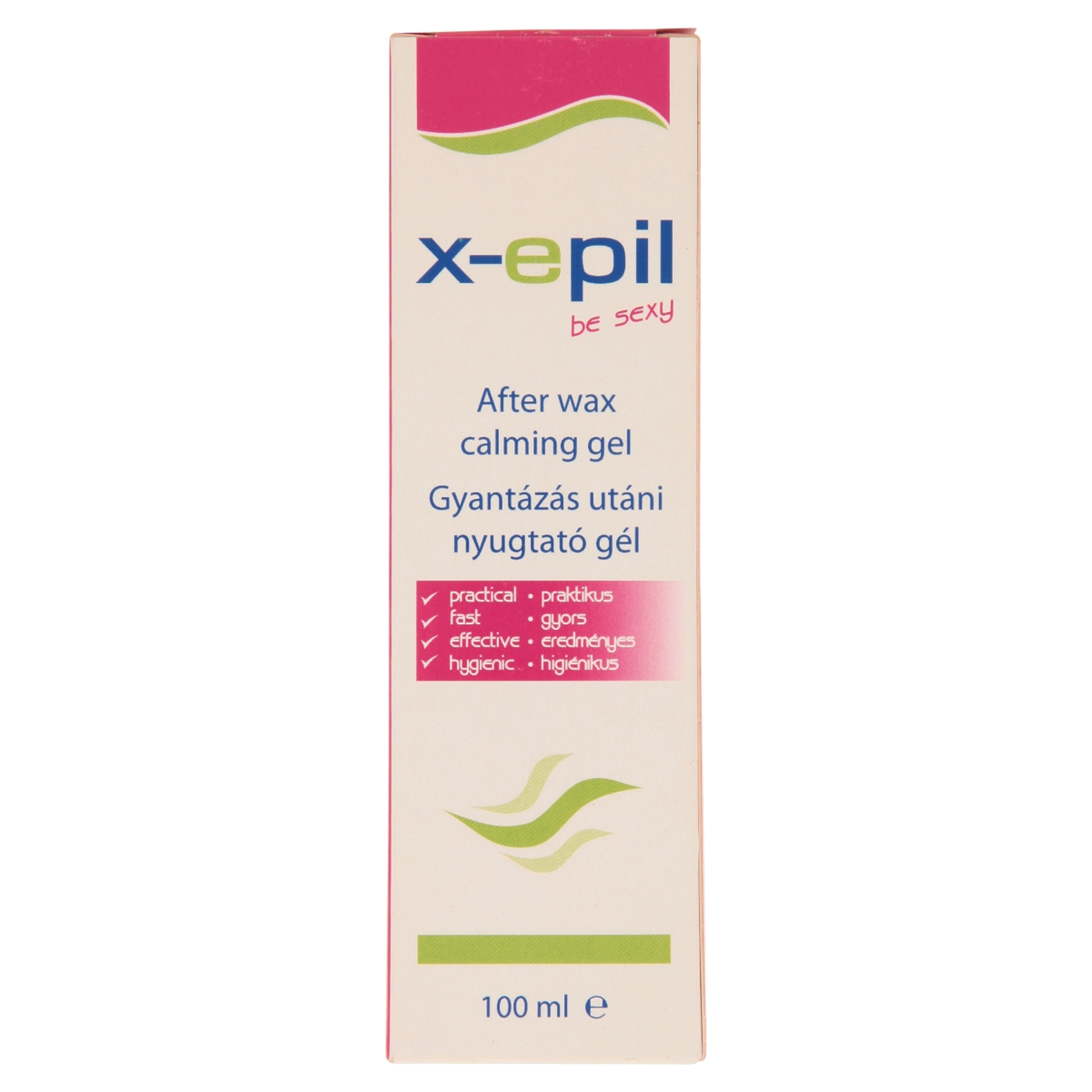 X-Epil gyantázás utáni nyugtató gél - 100 ml-1
