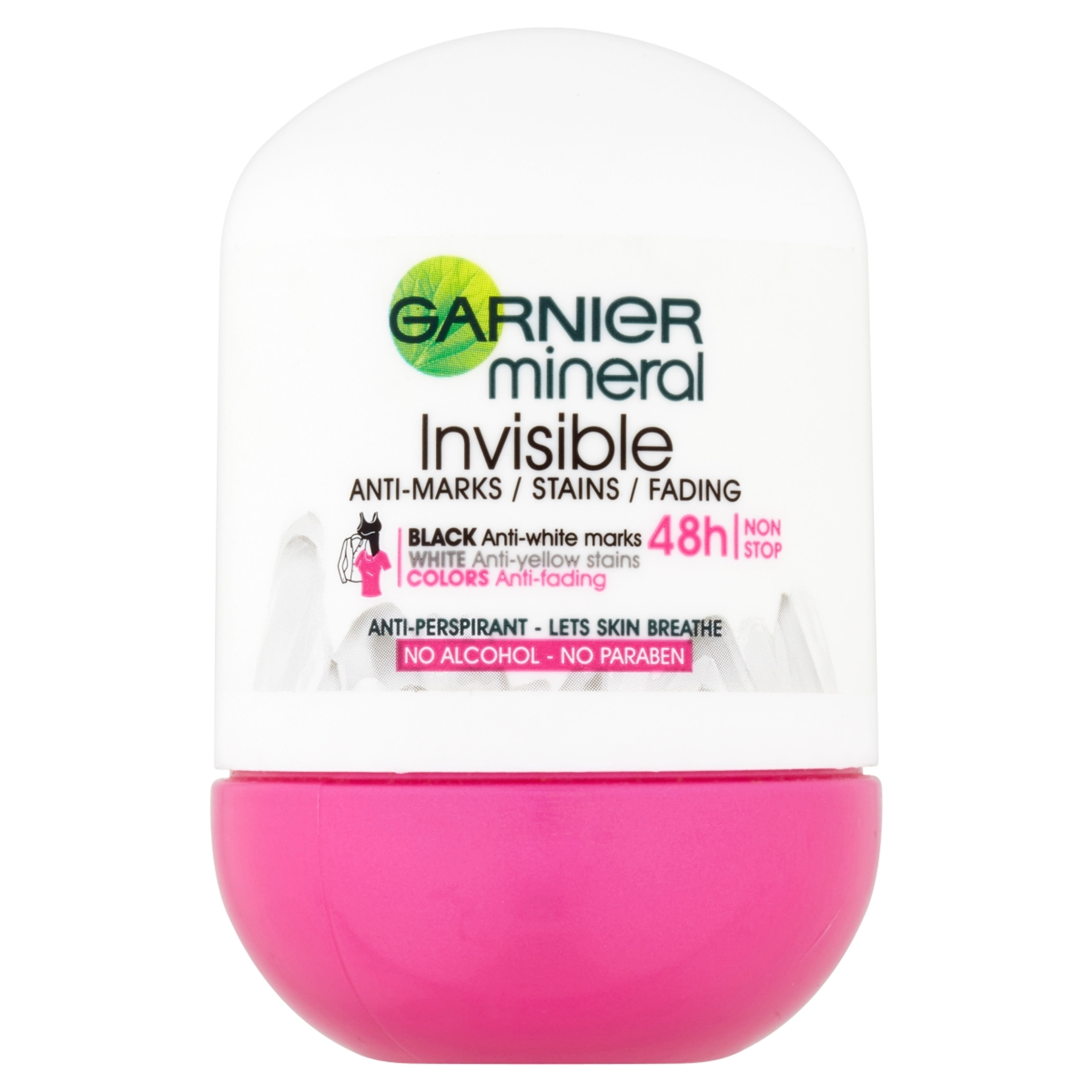 Garnier Mineral Invisible golyós izzadásgátló dezodor - 50 ml