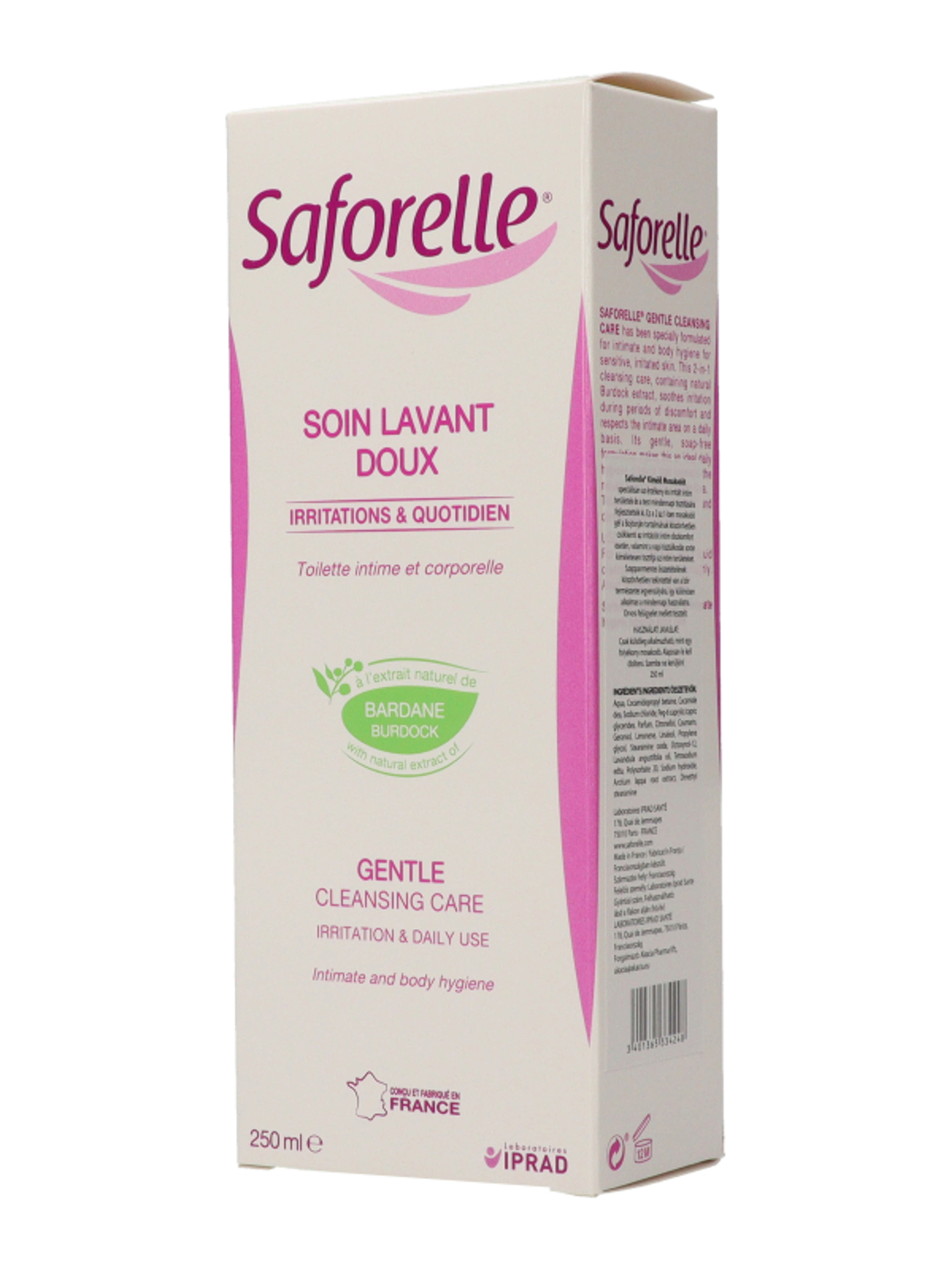 Saforelle kímélő intim mosakodógél - 250 ml-3