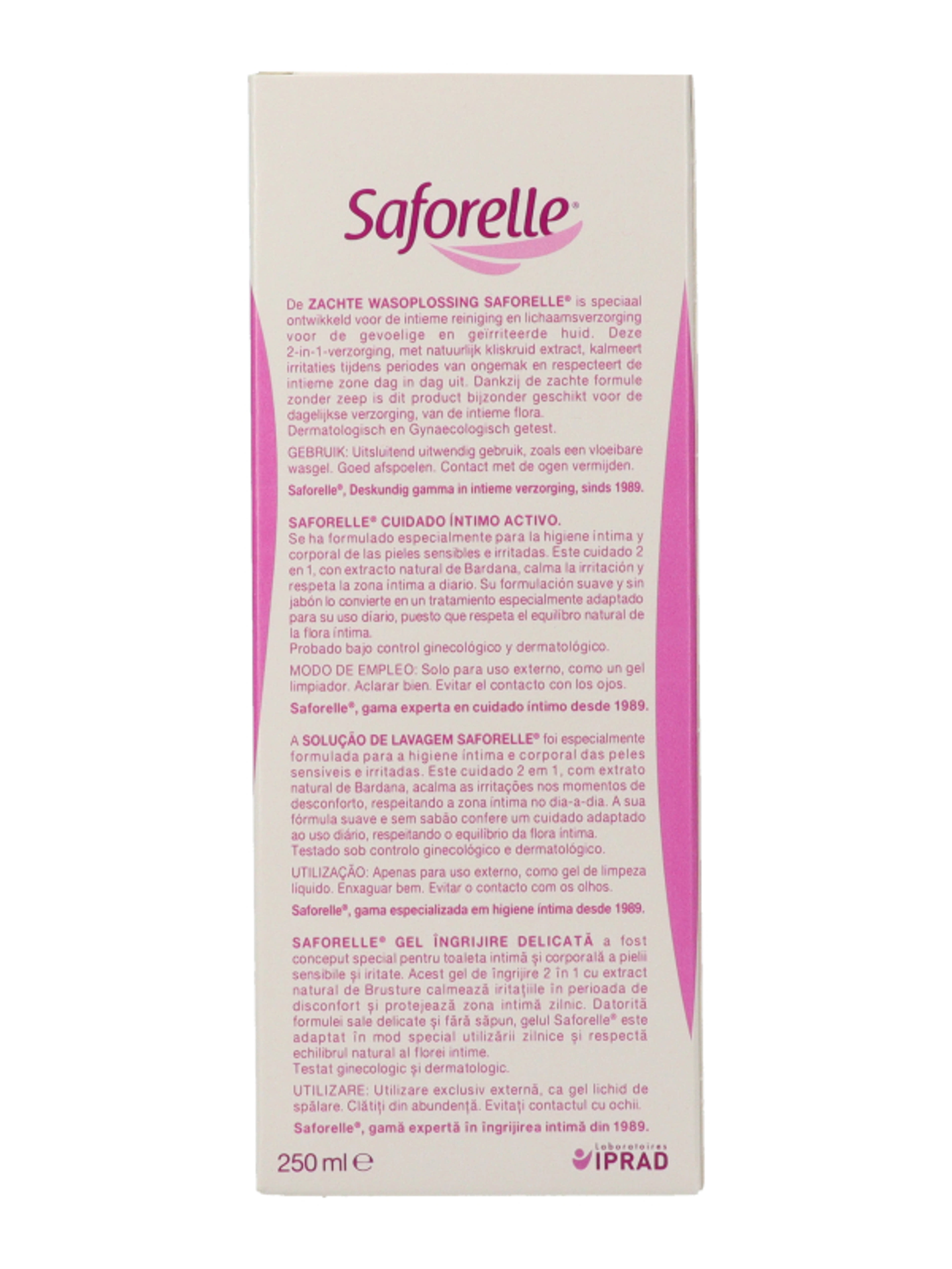 Saforelle kímélő intim mosakodógél - 250 ml-4