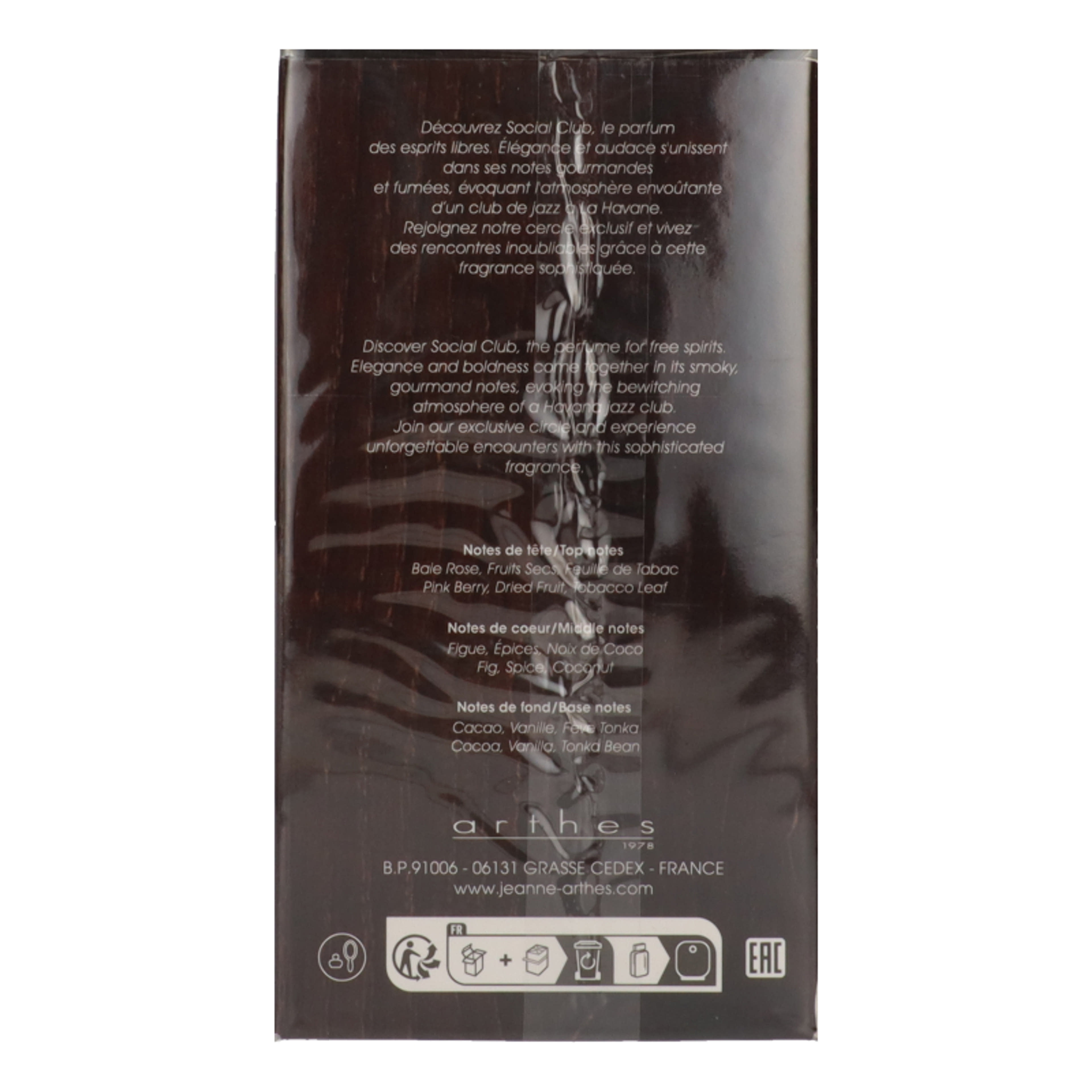 Jeanne Arthes Social Club férfi Eau de Toilette - 100 ml-3