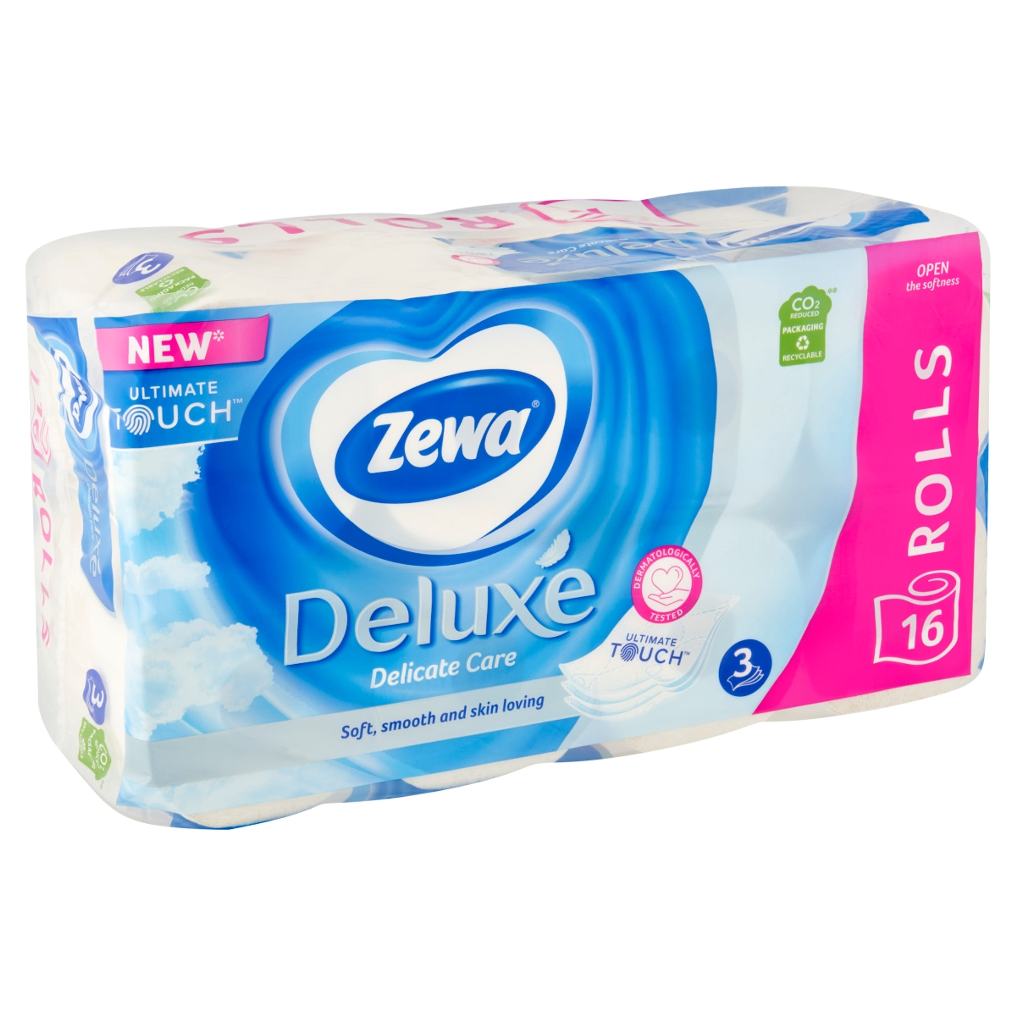 Zewa Deluxe Delicate Care 3 Rétegű Toalettpapír - 16 tekercs-2