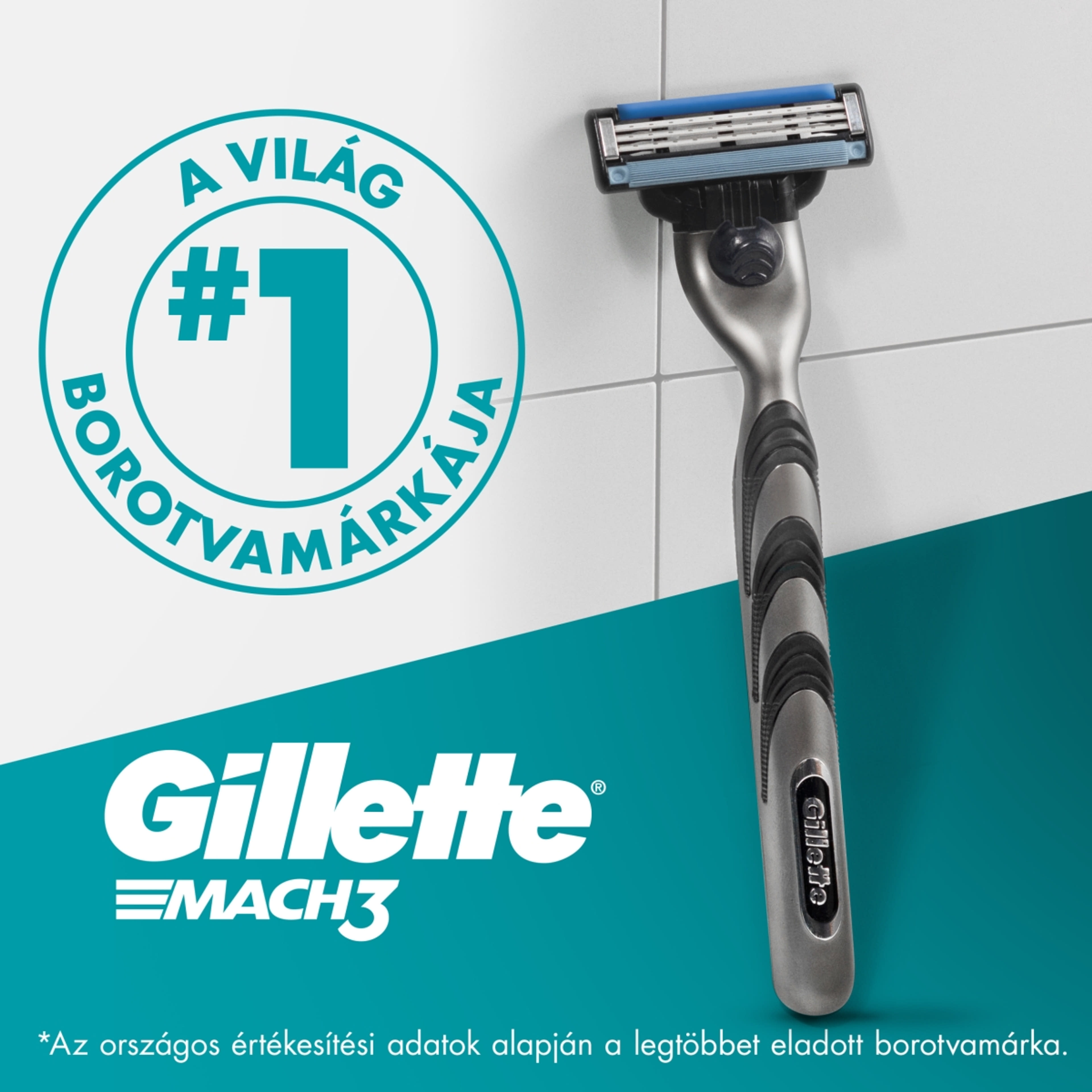 Gillette Mach 3 borotvabetét - 5 db-7