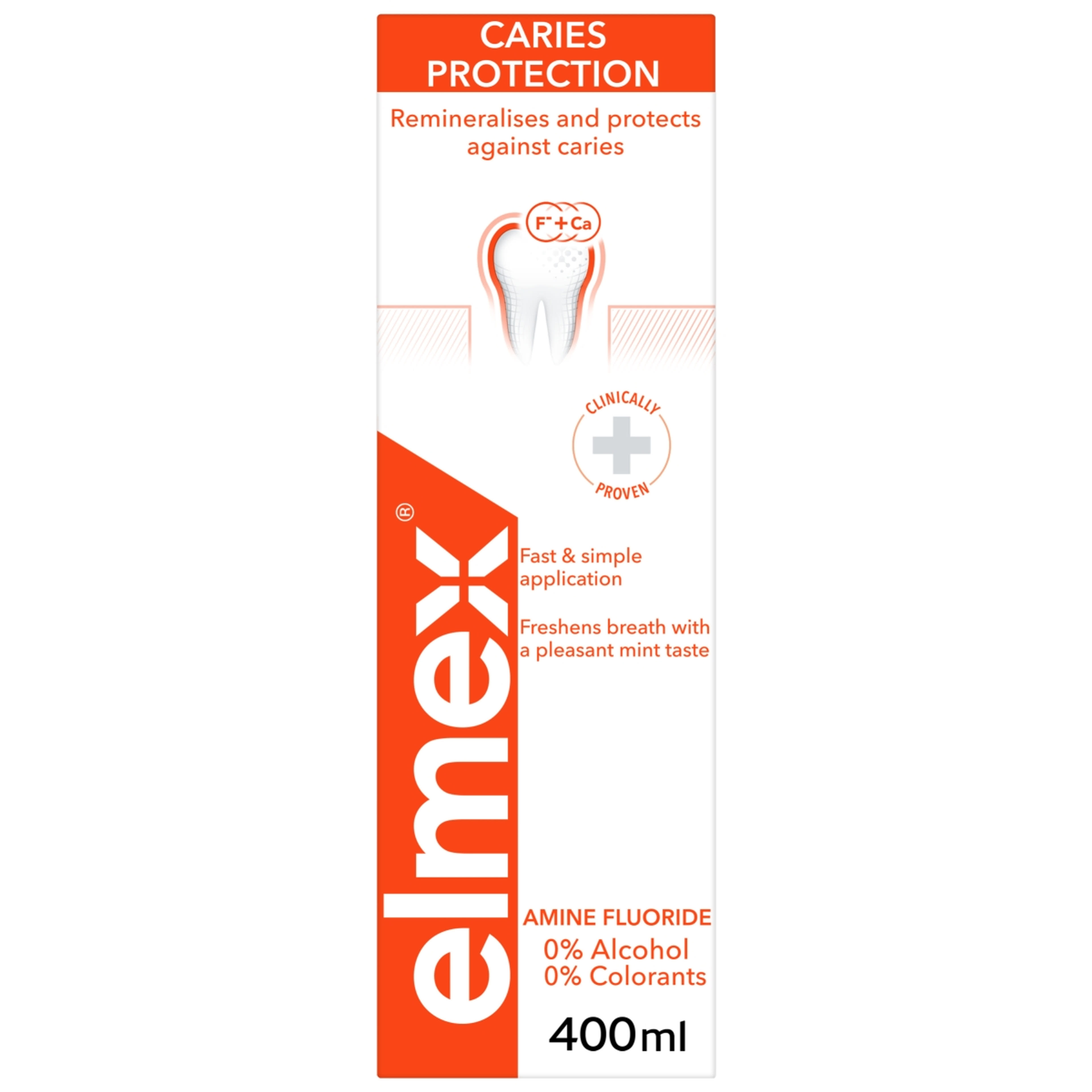 Elmex Caries fogszuvasodás elleni szájvíz - 400 ml