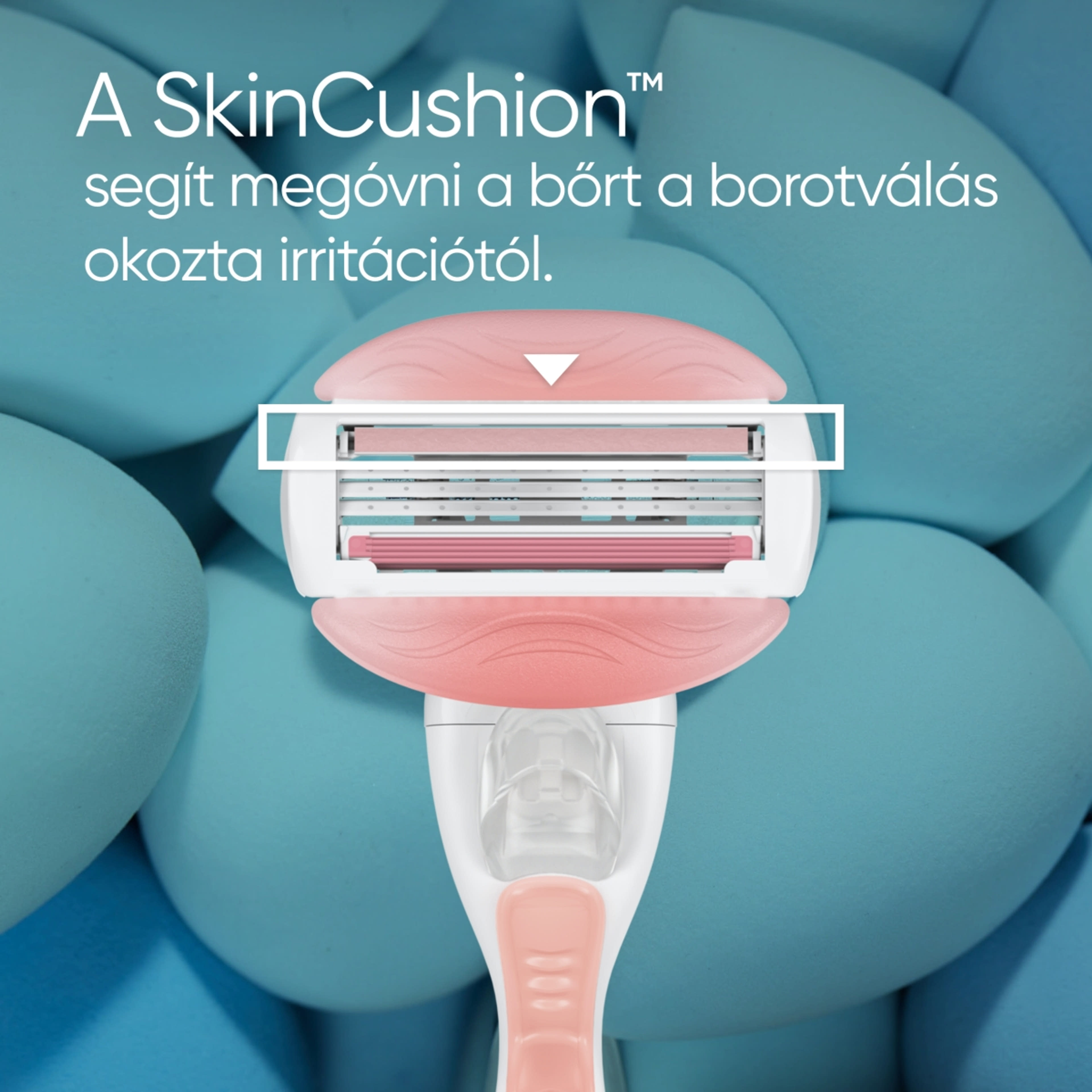 Gillette Venus ComfortGlide Spa Breeze borotvakészülék 3 pengés + 4 borotvabetét - 1 db-4