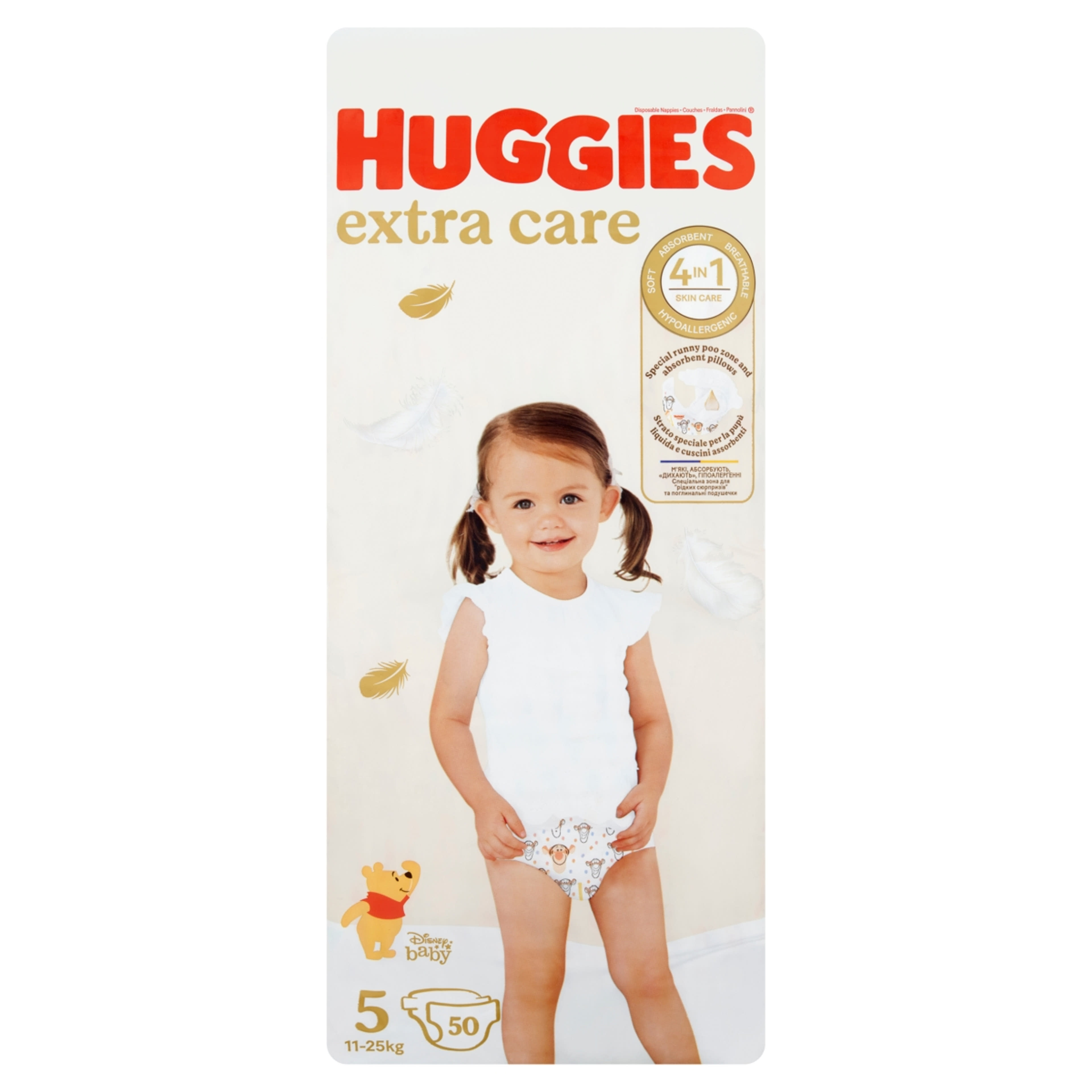 Huggies Extra Care 5 nadrágpelenka 15-22 kg - 50 db