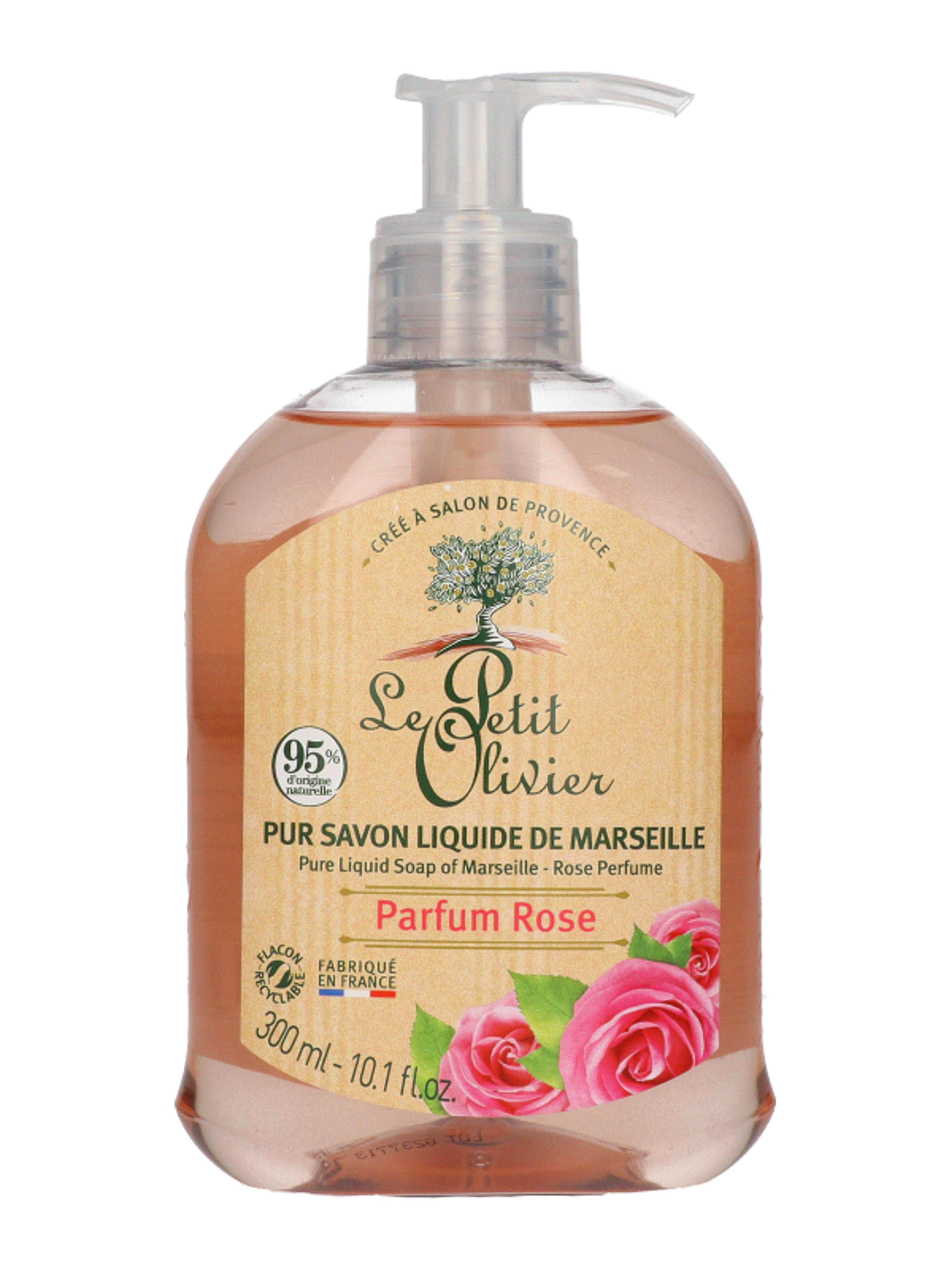 Le Petit Olivier folyékony szappan rózsa illattal - 300 ml