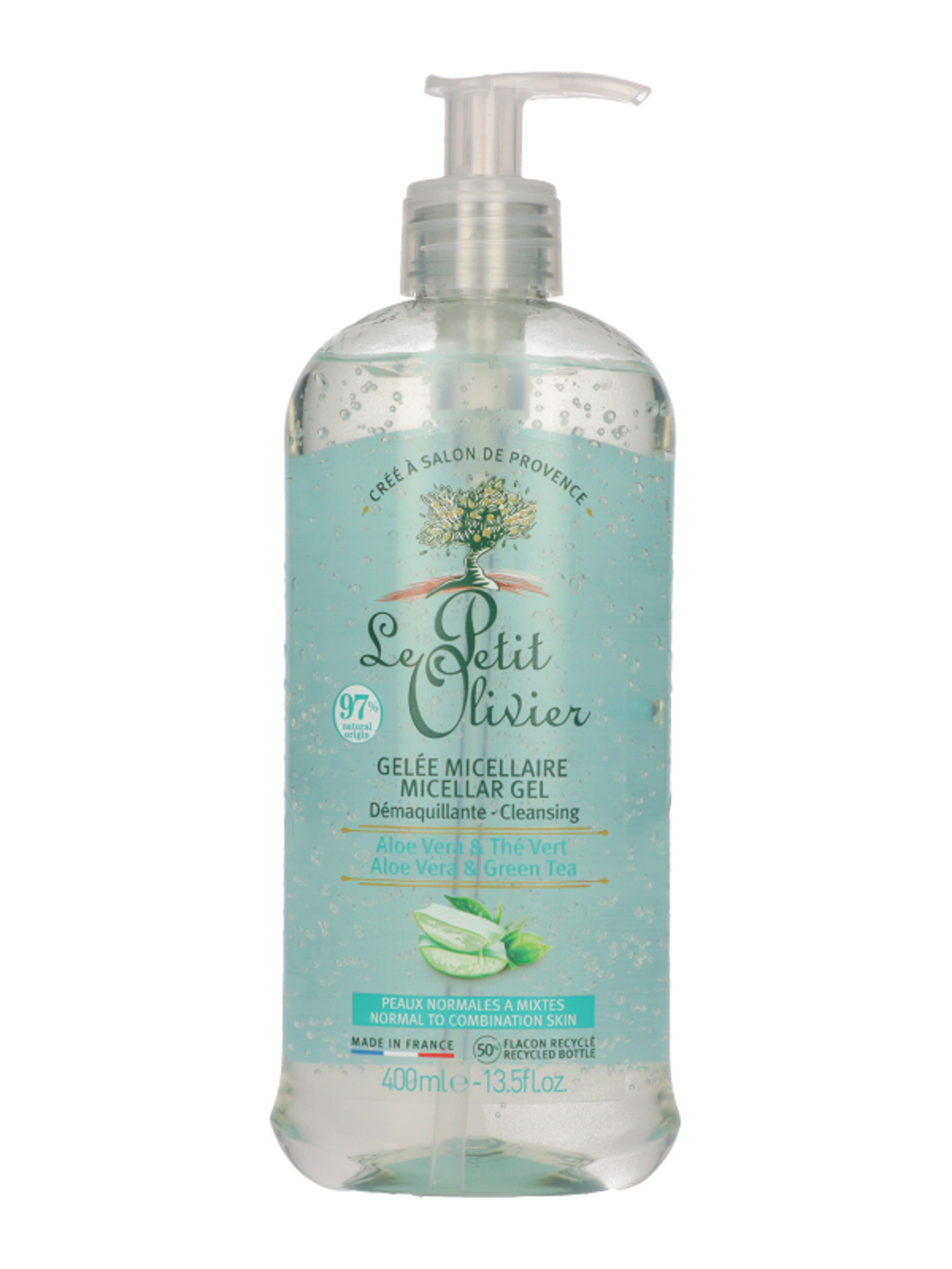 Le Petit Olivier micellás gél aloe verával - 400 ml