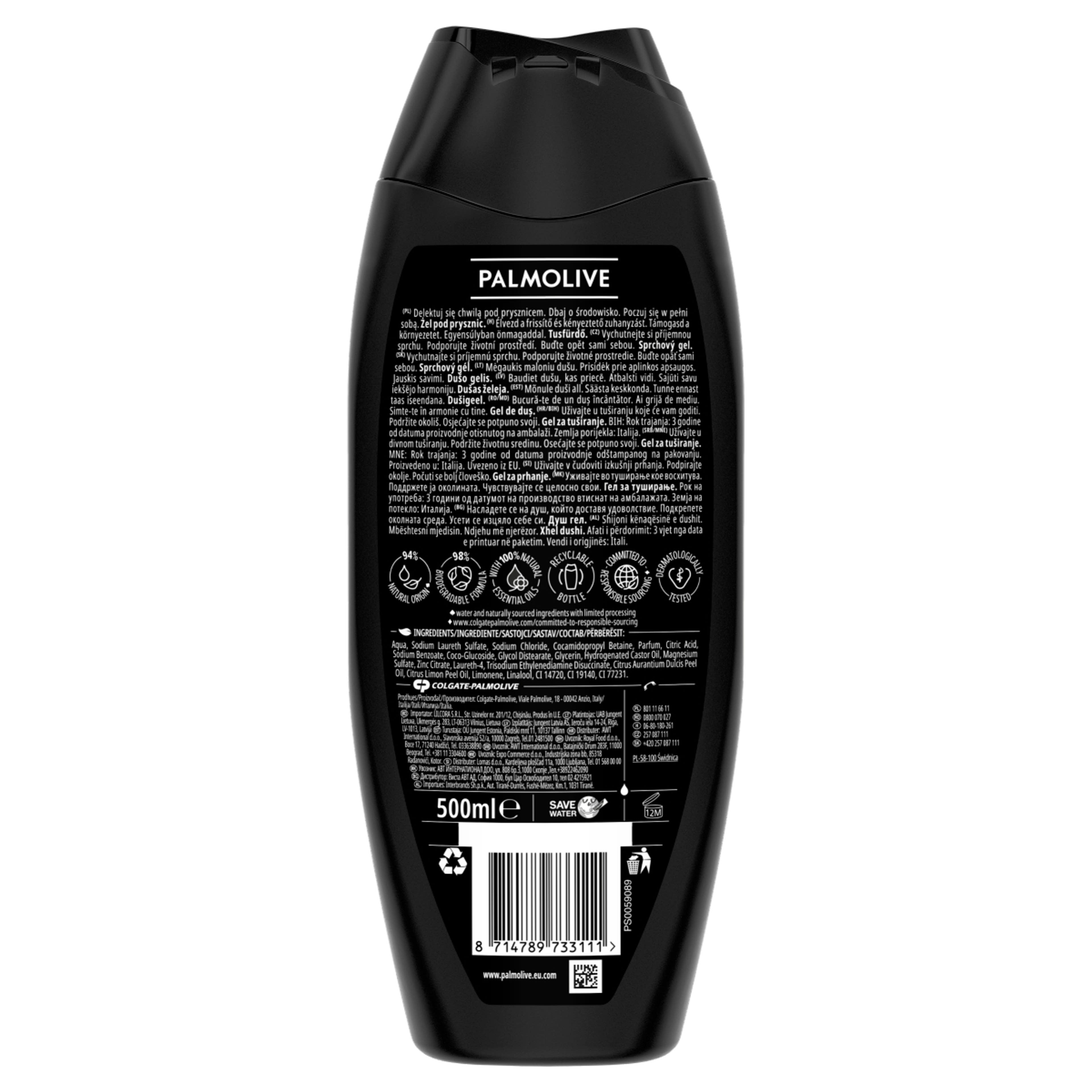 Palmolive Men Energising 3in1 férfi tusfürdő - 500 ml-2