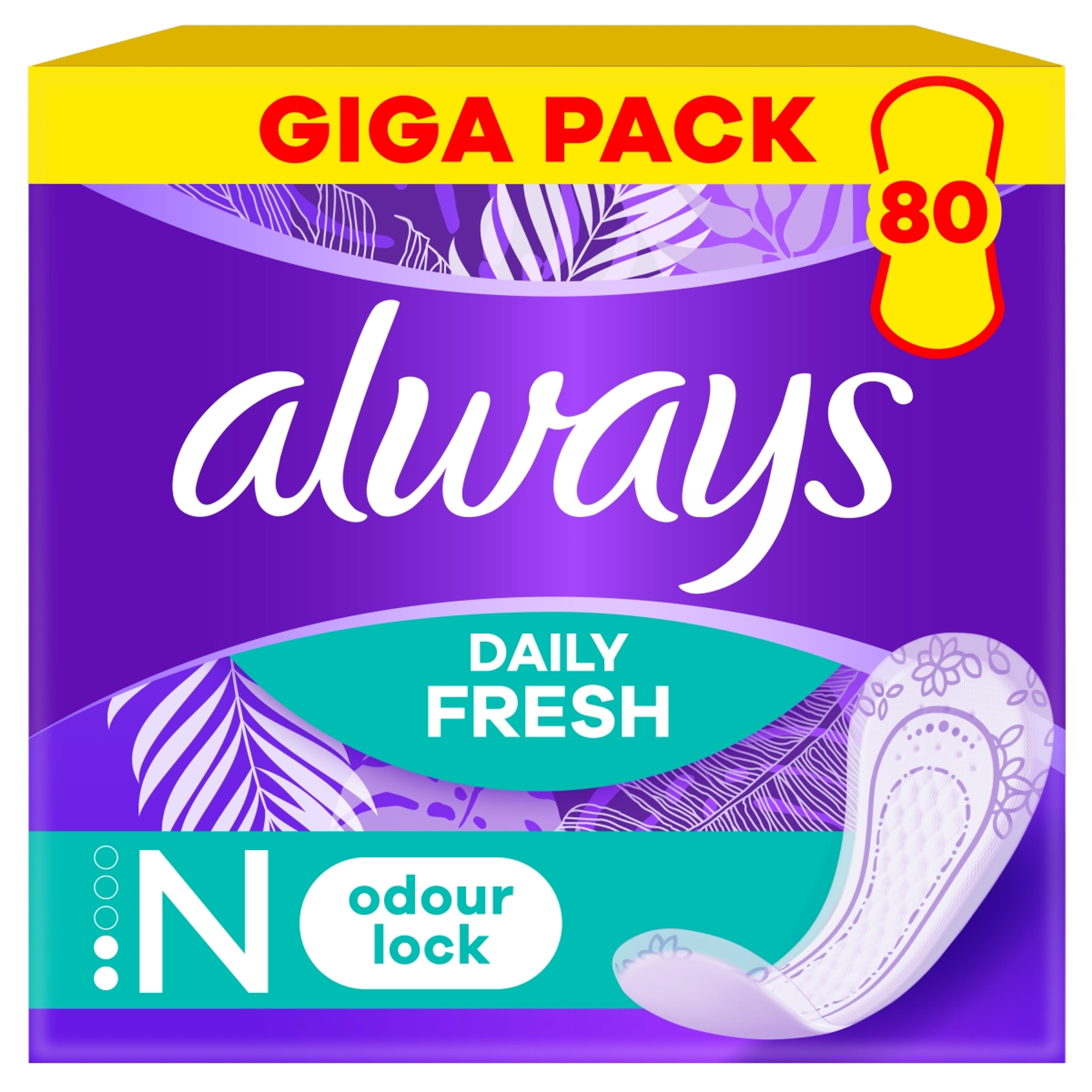 Always Dailies Normal Fresh Protect tisztasági betét - 80 db-5