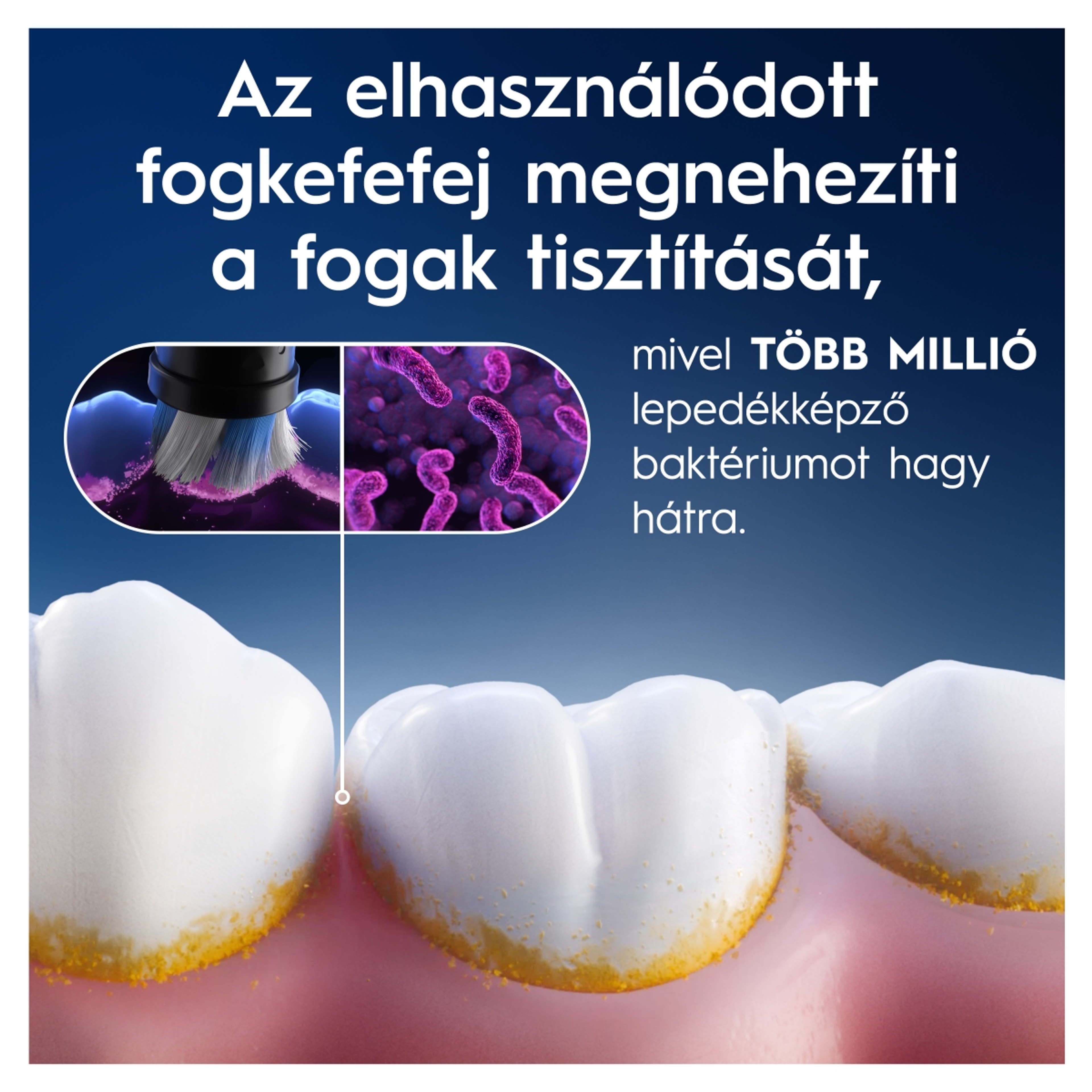 Oral-B Gentle Care IO elektromos fogkefe pótfej - 4 db-7