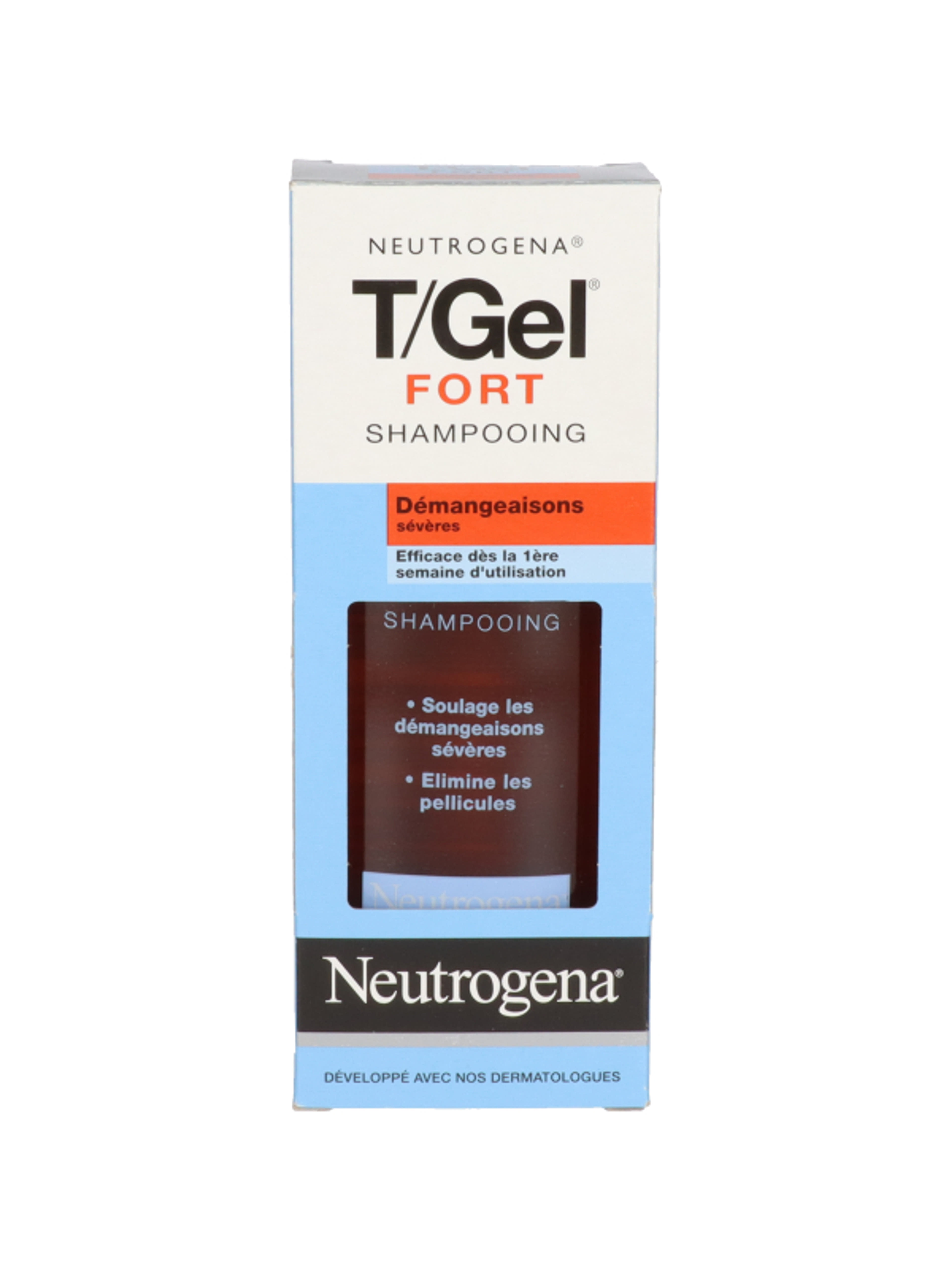 Neutrogena T/Gel Fort sampon erős viszketésre - 250 ml-6