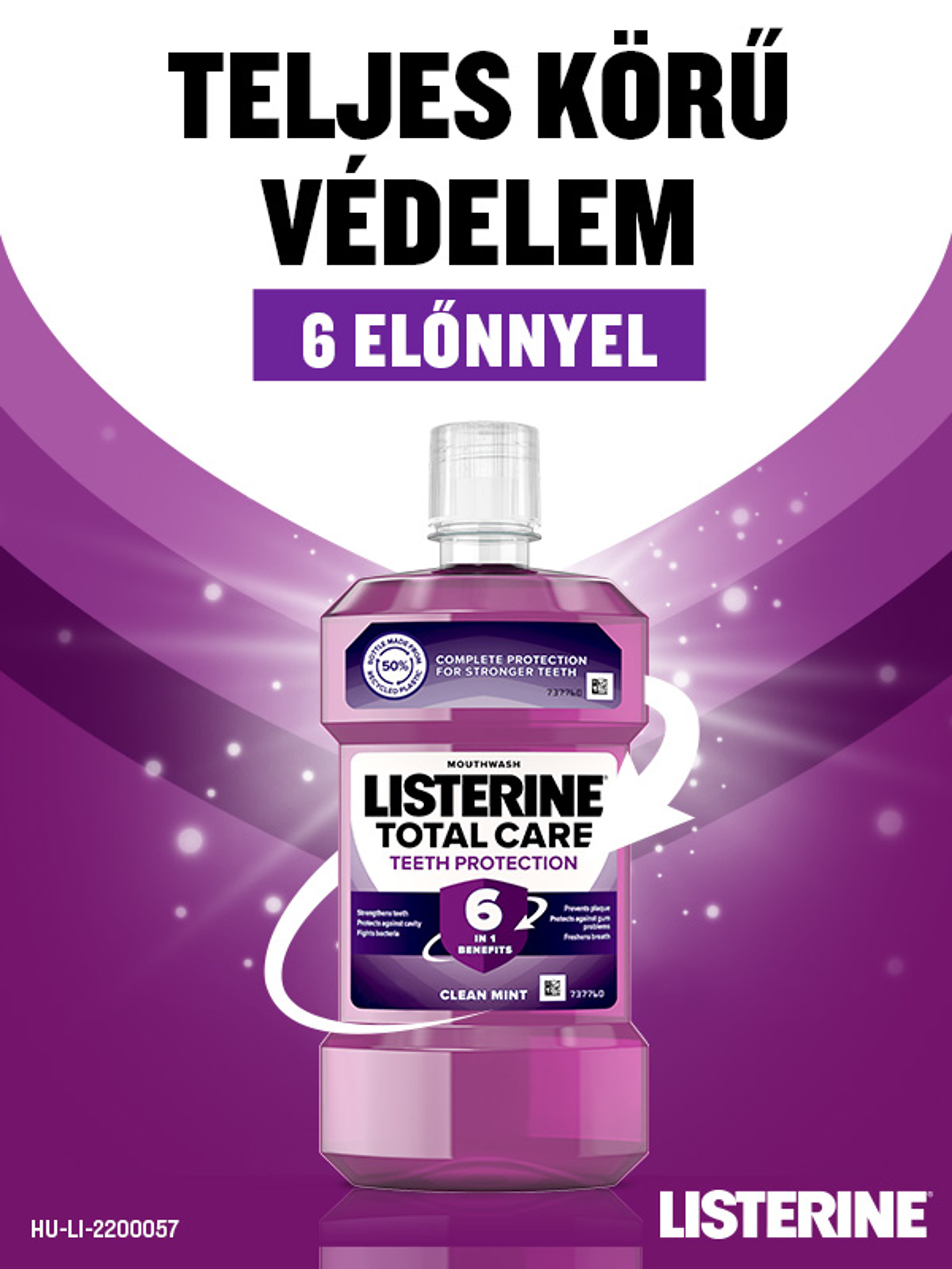 Listerine Total Care szájvíz - 500 ml-2