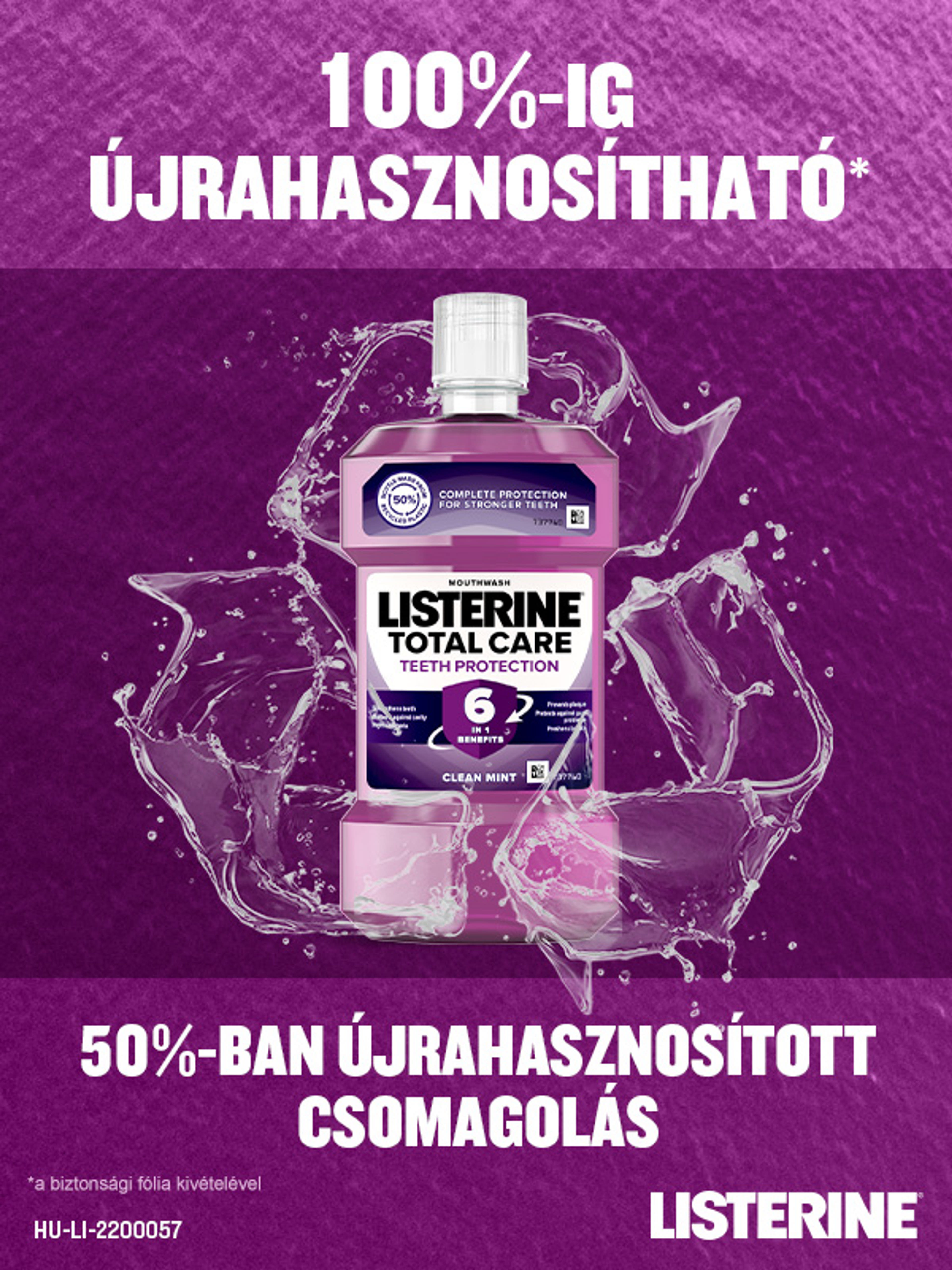 Listerine Total Care szájvíz - 500 ml-6