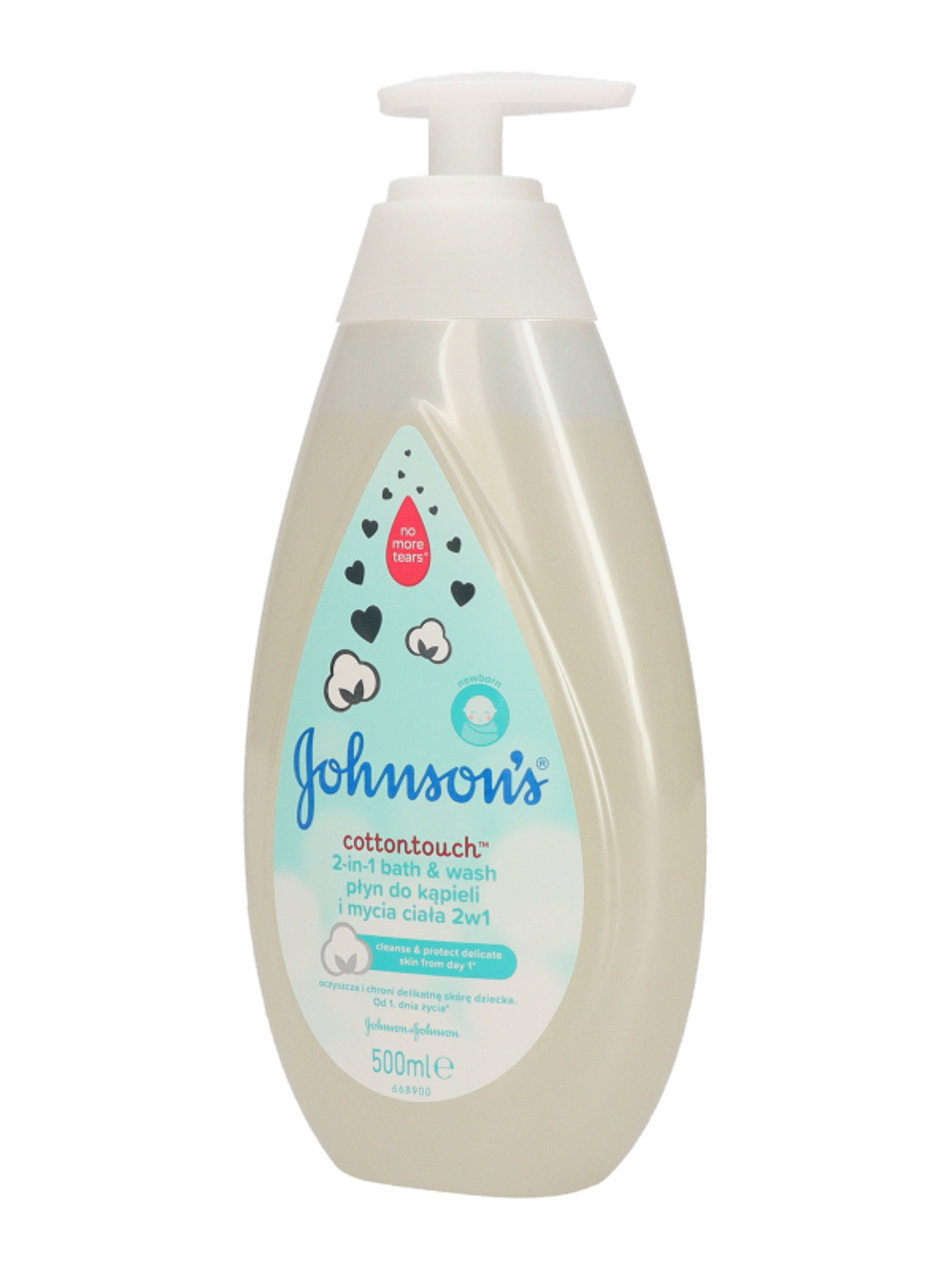 Johnson's Cottontouch 2 az 1-ben babafürdető és -tusfürdő  - 500 ml-3
