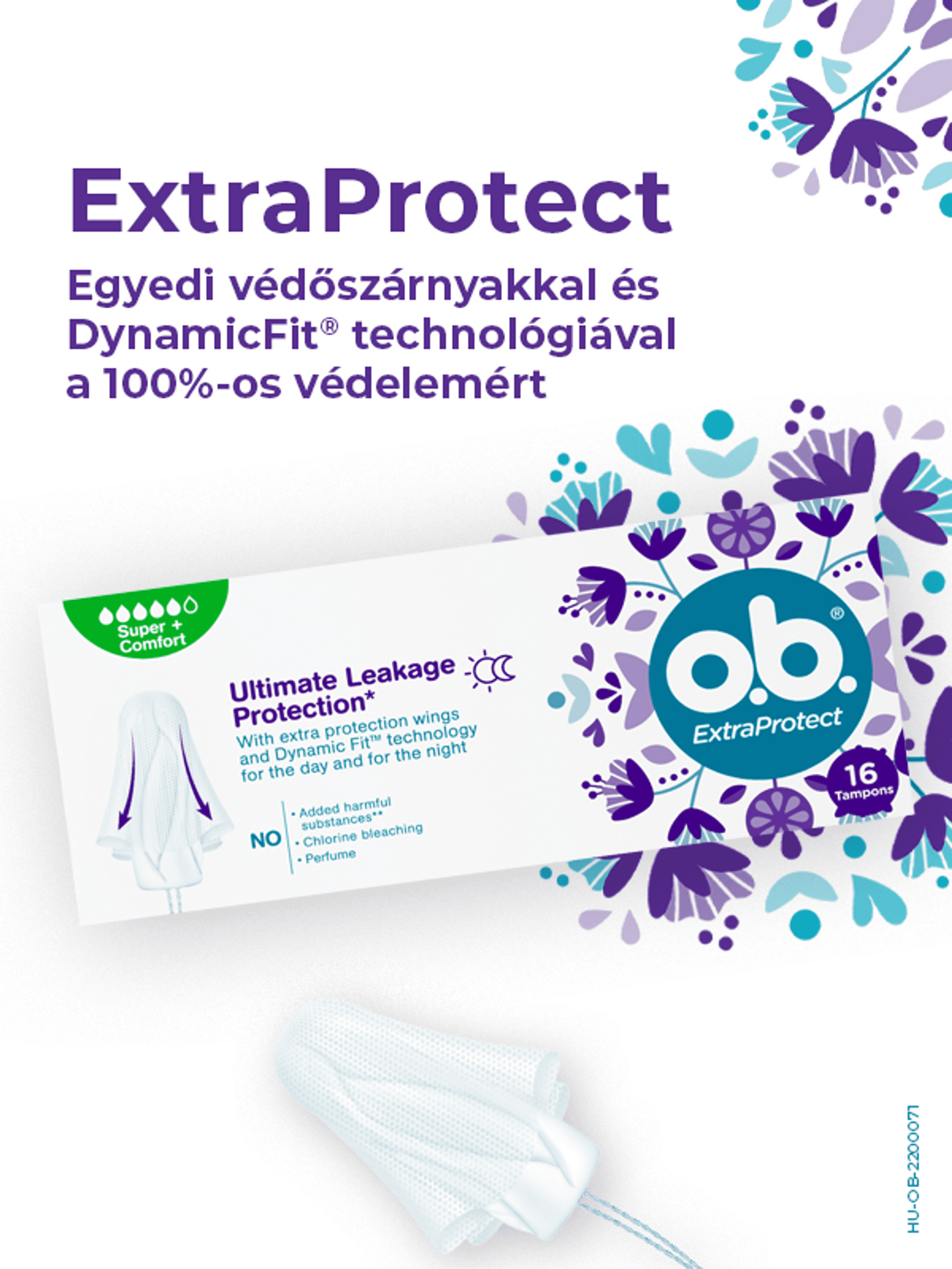 o.b. ExtraProtect Super+ Comfort tampon - 16 db-7