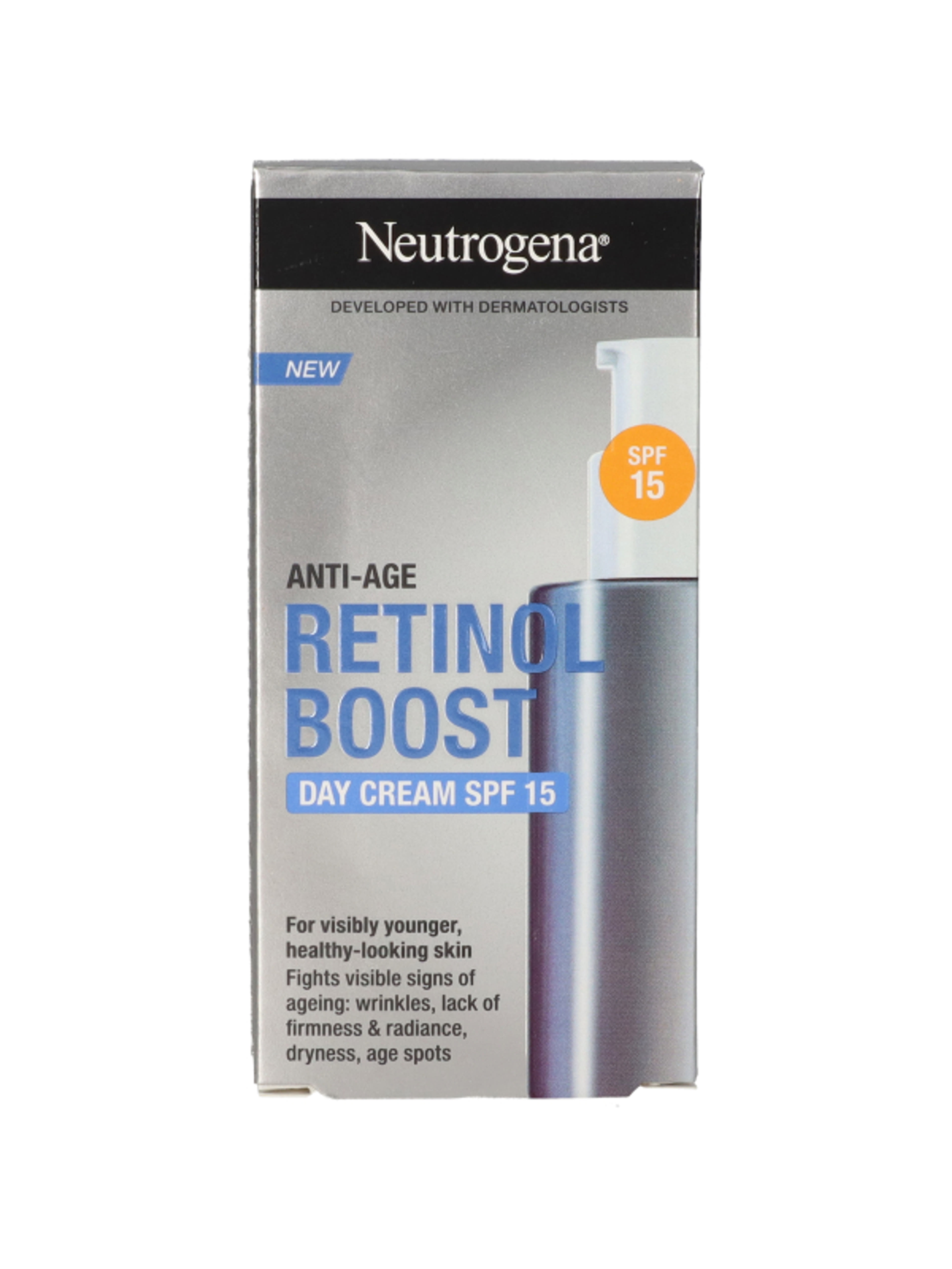 Neutrogena Retinol Boost nappali arckrém SPF 15 - 50 ml-3