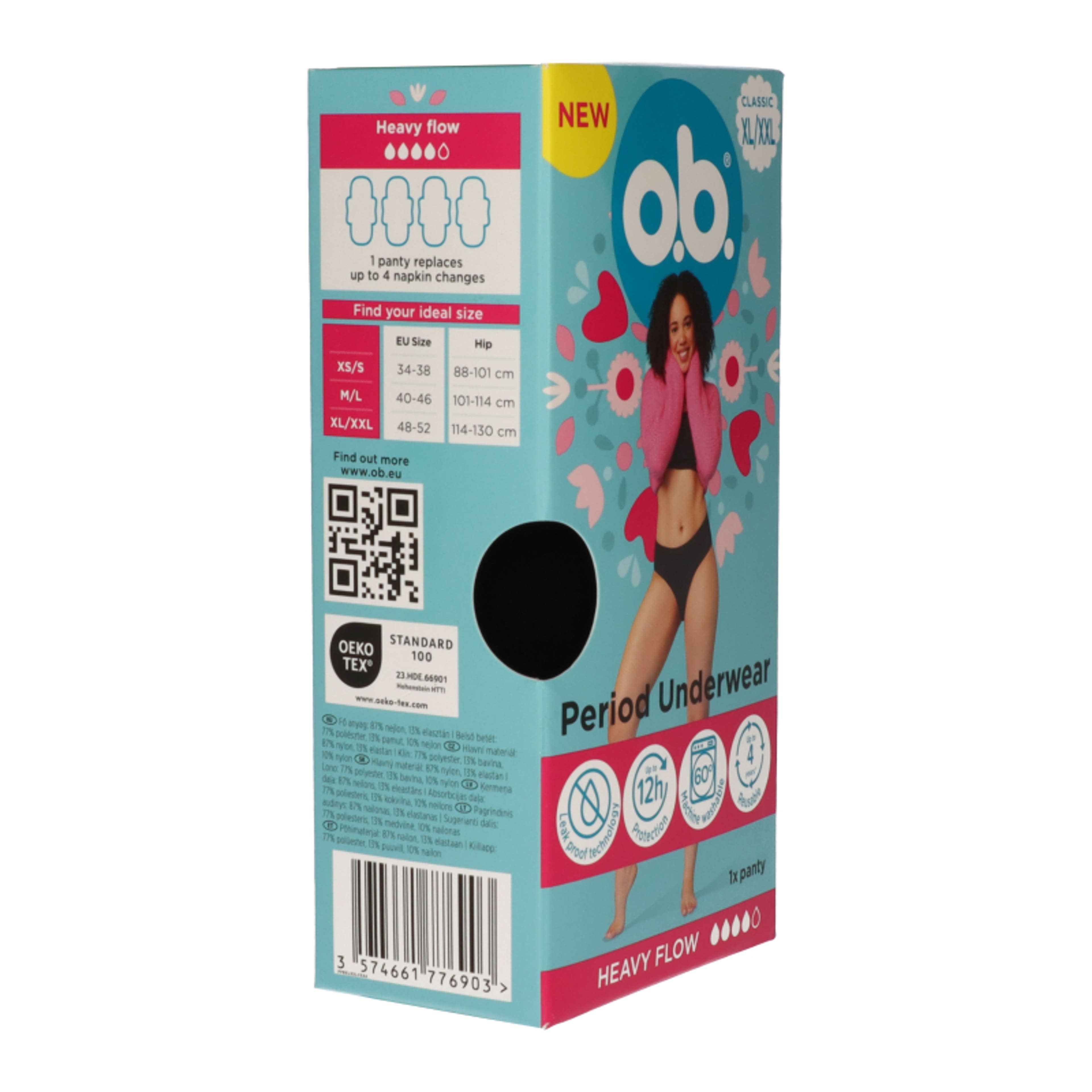 o.b. menstruációs bugyi - 1 db-2