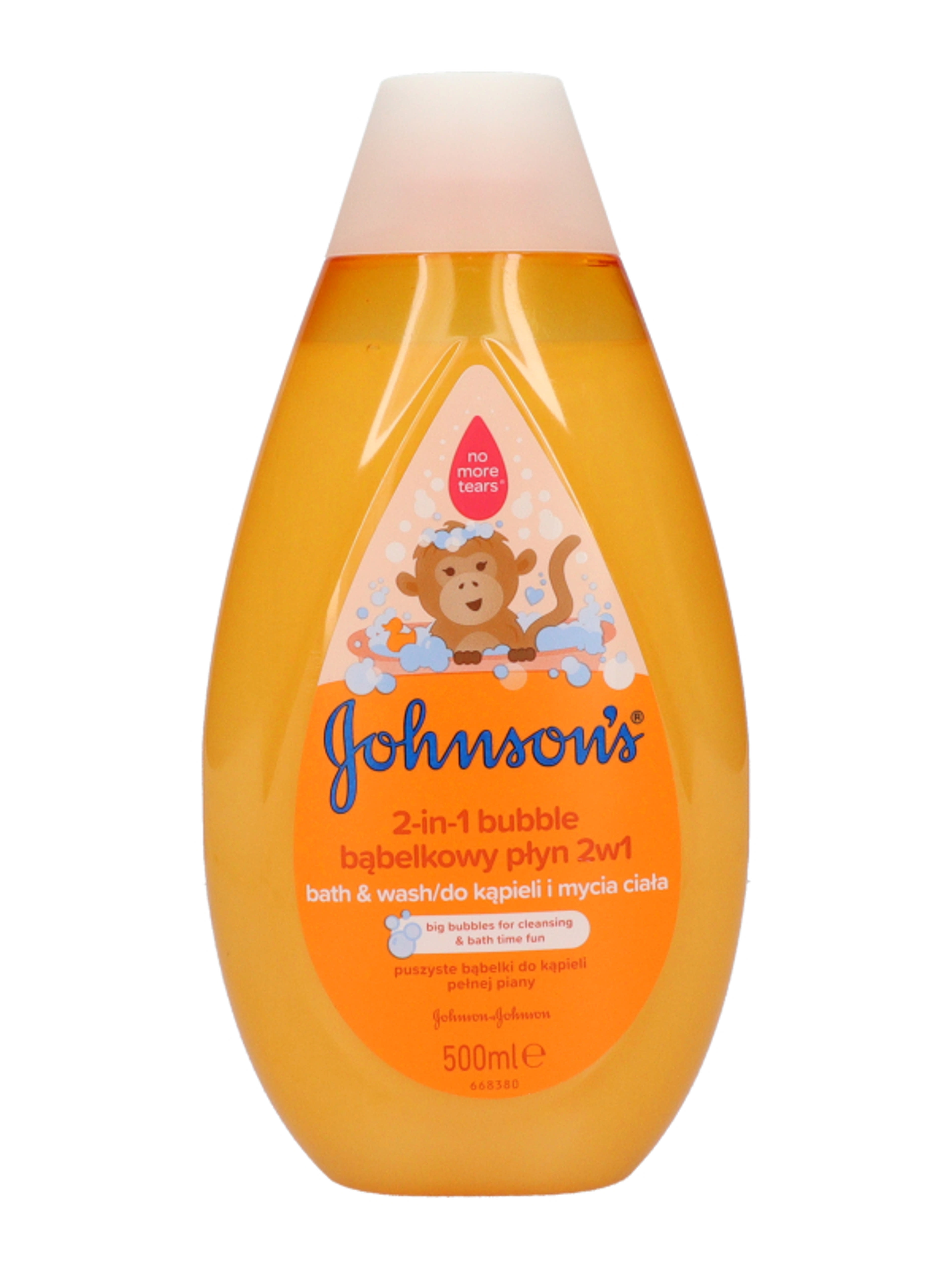 Johnson's 2 az 1-ben buborékos fürdető és tusfürdő gyermekeknek  - 500 ml-2