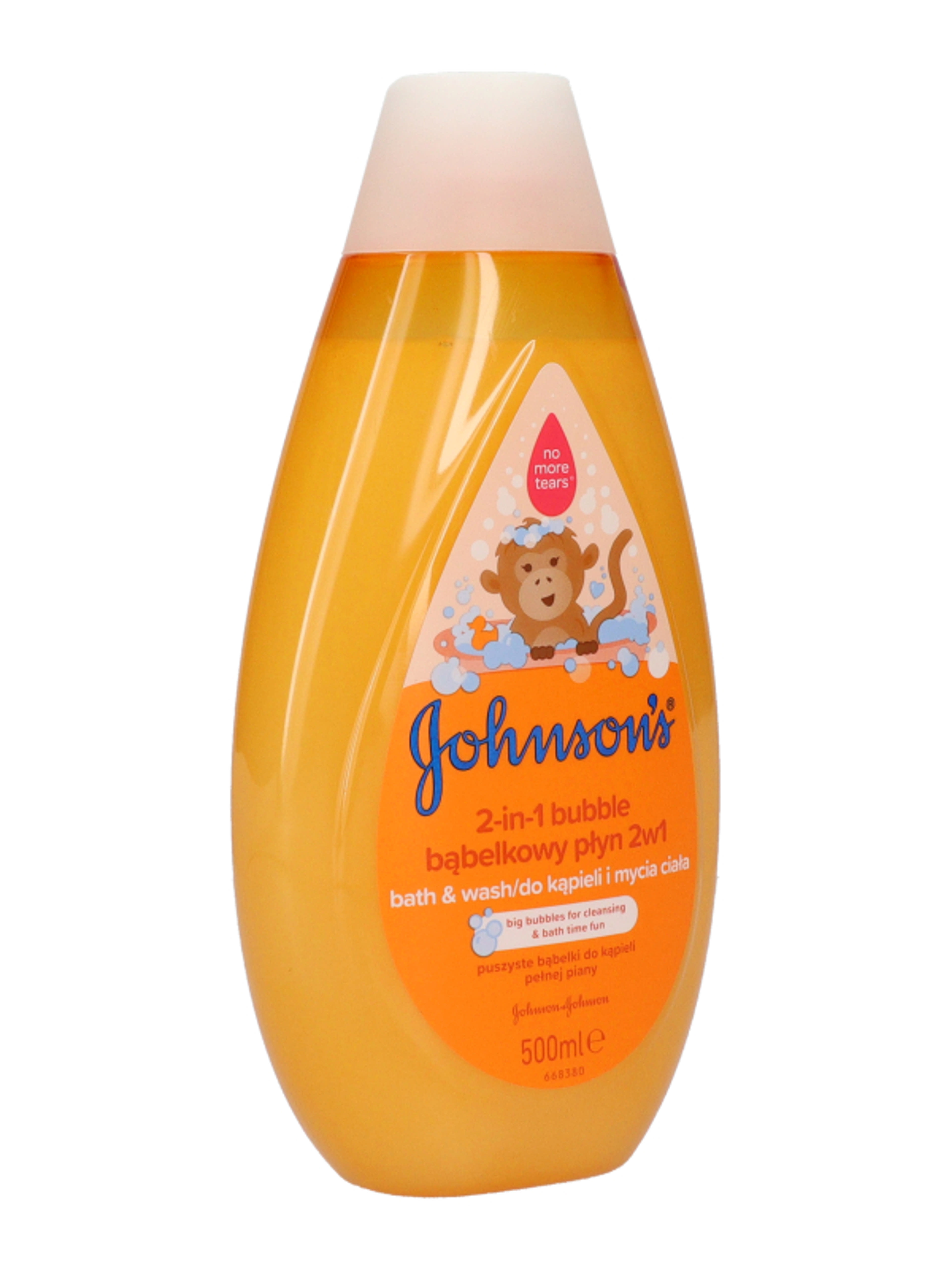 Johnson's 2 az 1-ben buborékos fürdető és tusfürdő gyermekeknek  - 500 ml-5