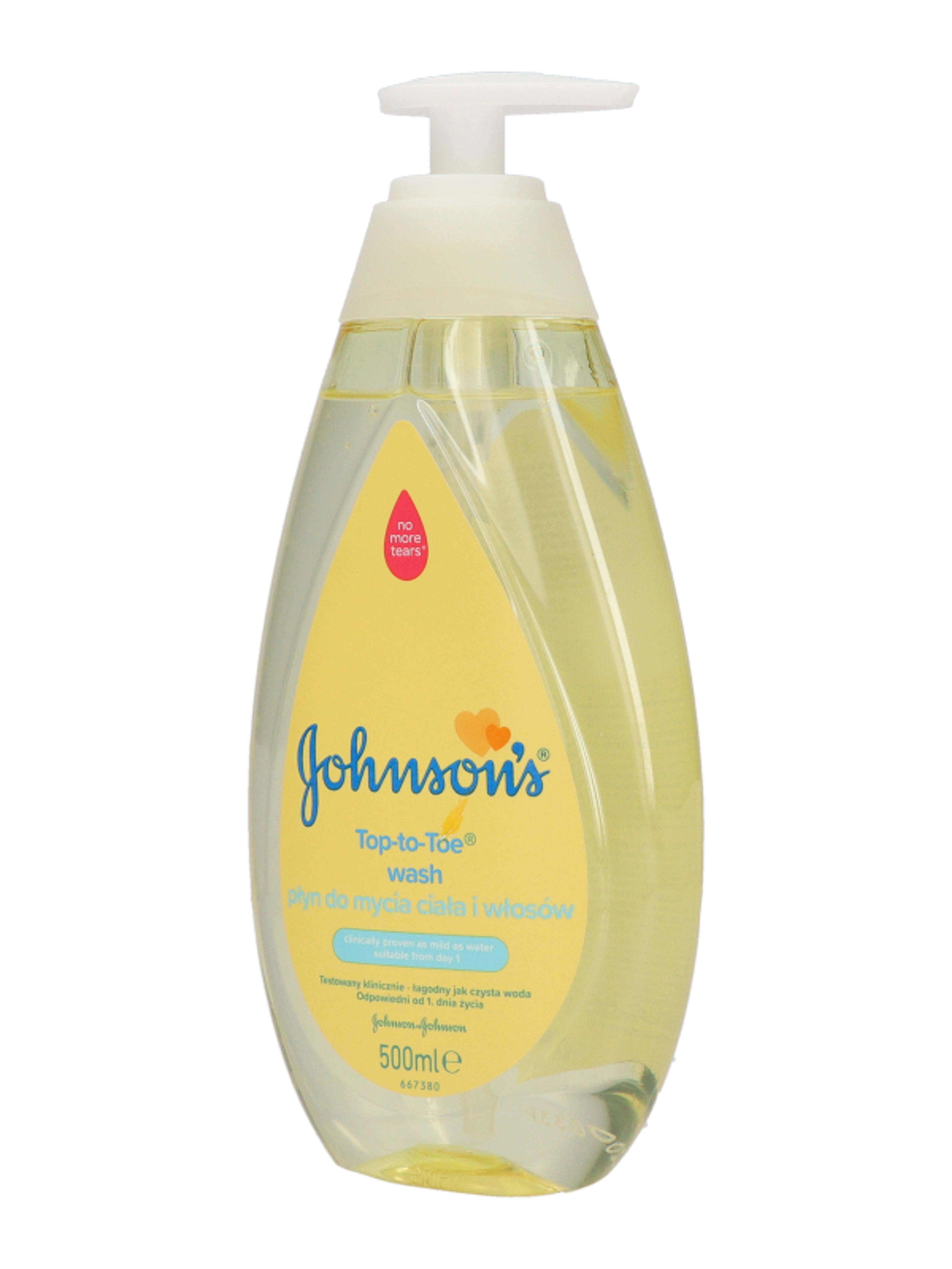 Johnson's Top-to-Toe® babatusfürdő  - 500 ml-3