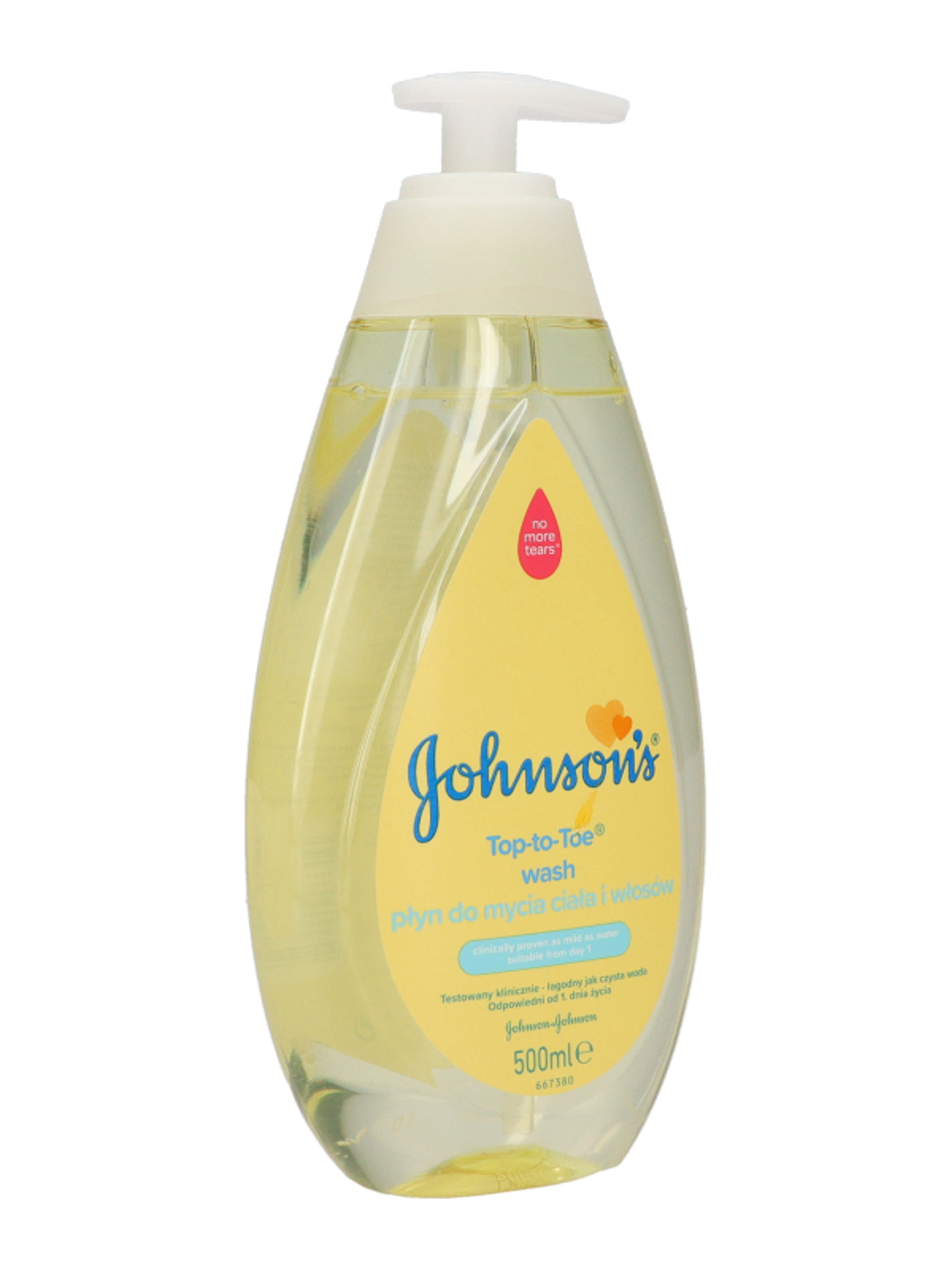 Johnson's Top-to-Toe® babatusfürdő  - 500 ml-5