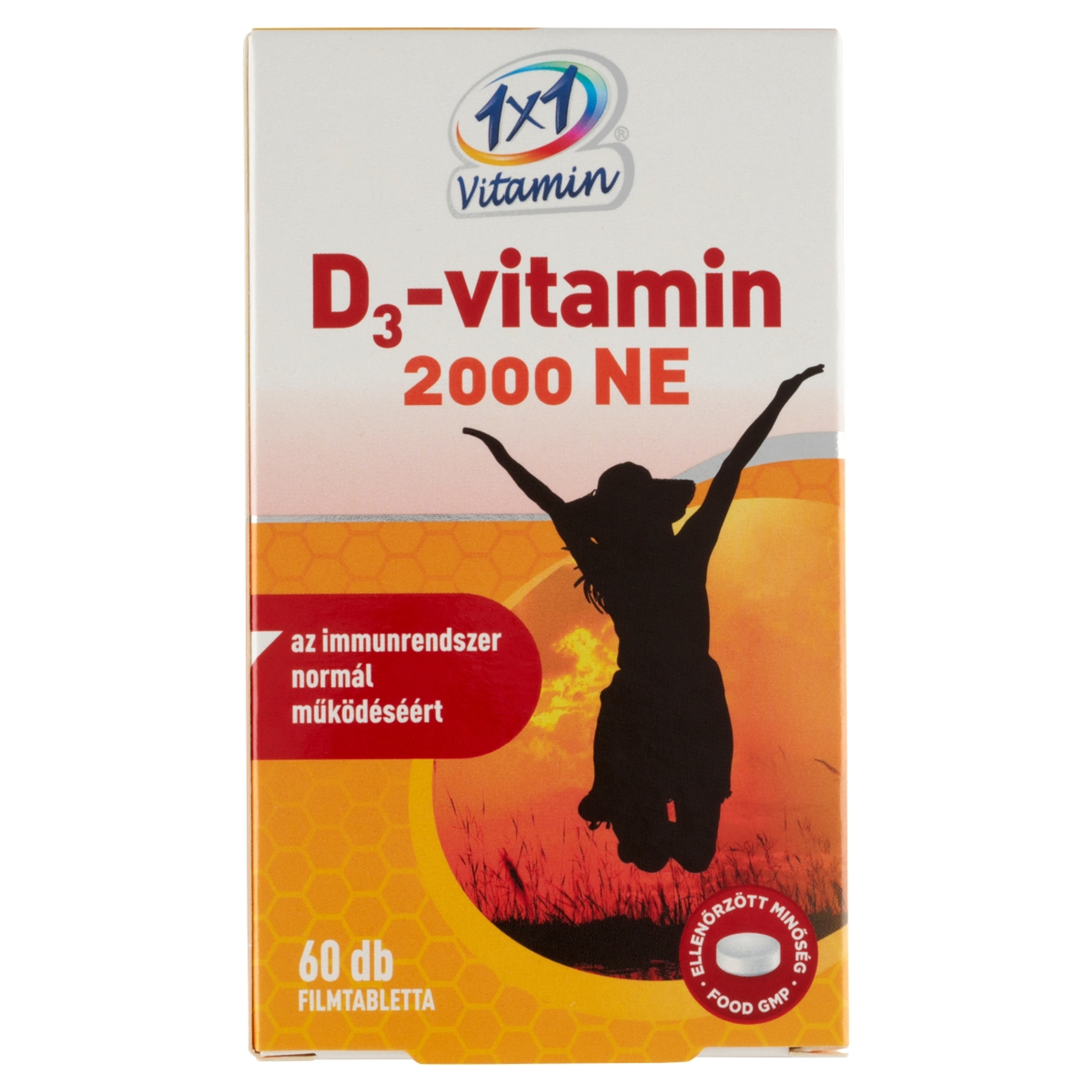1x1 Vitamin D3 2000Ne filmtabletta - 60 db-1