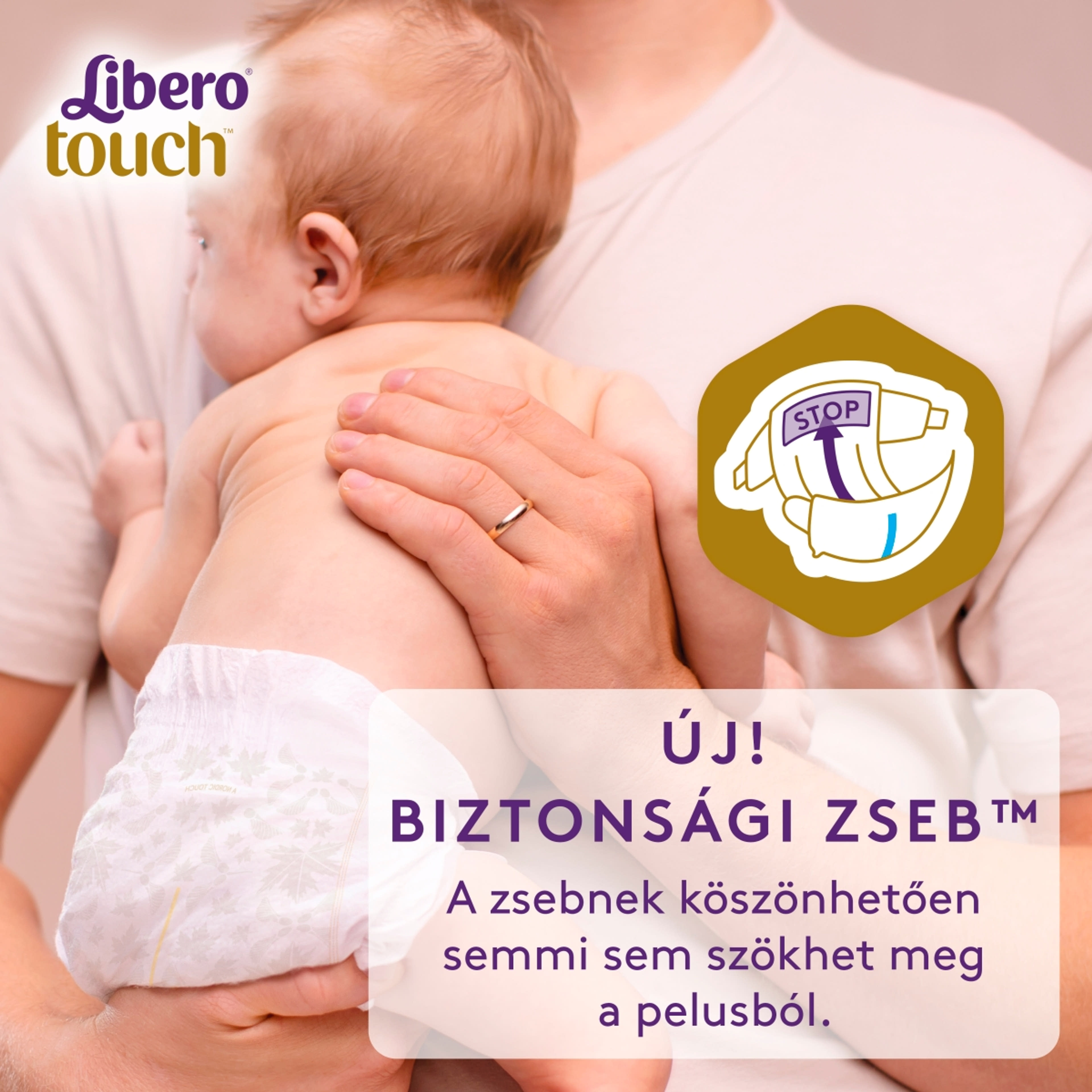 Libero Touch nadrágpelenka méret:2 3-6 kg - 186 db-5