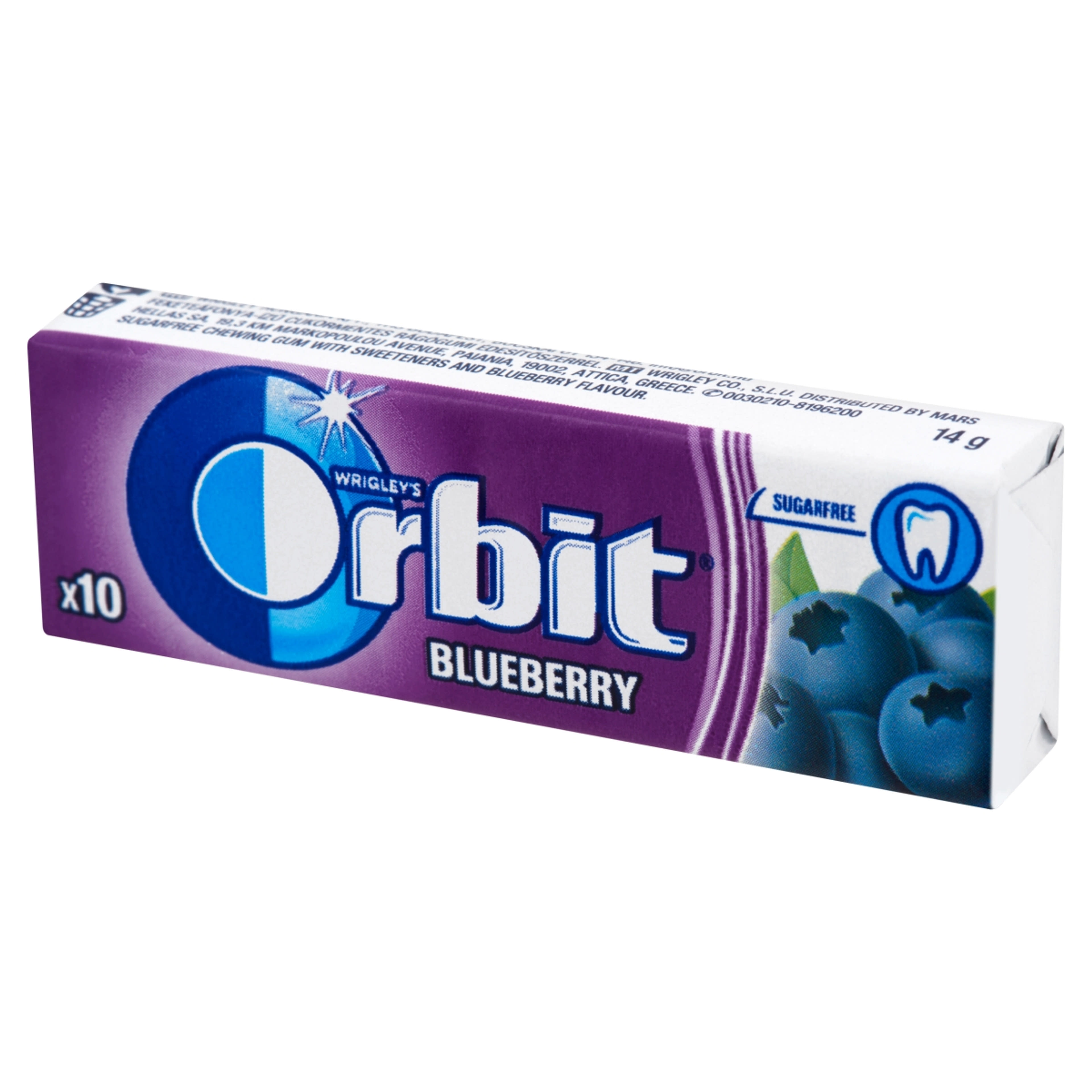 Orbit drazsé blueberry - 14 g-2