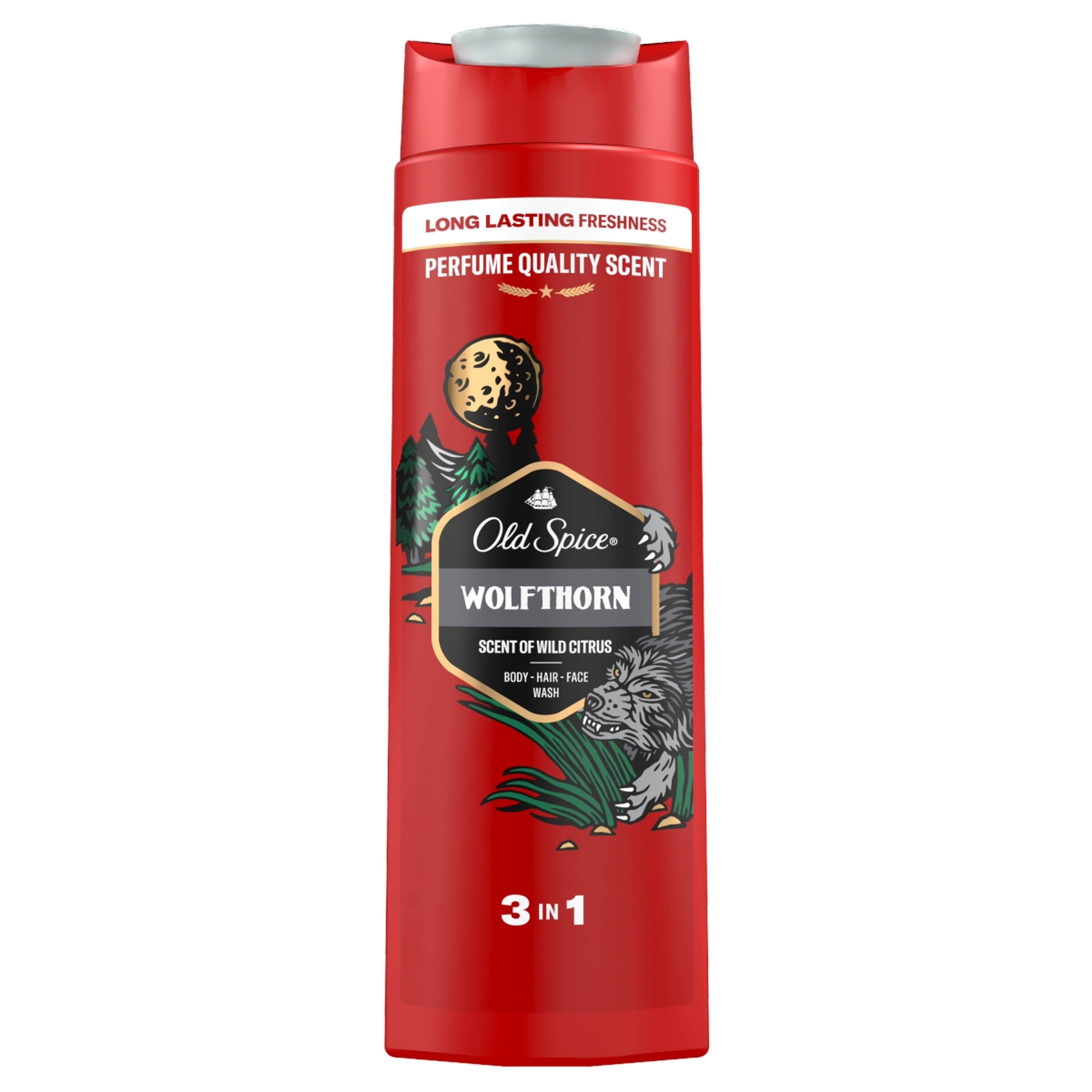 Old Spice Wolfthorn tusfürdő - 400 ml-2