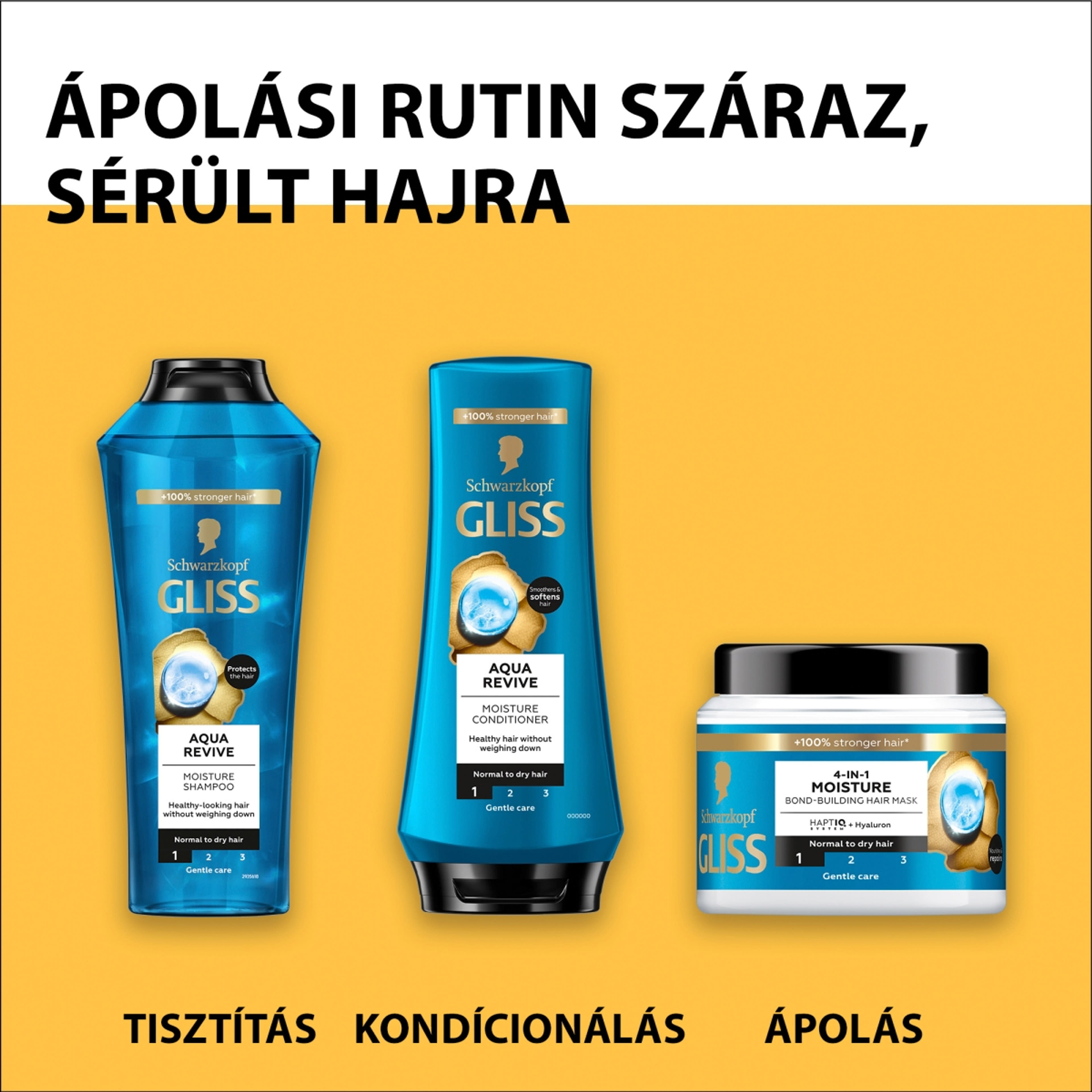 Gliss Aqua Revive balzsam, normál hajra - 200 ml-7