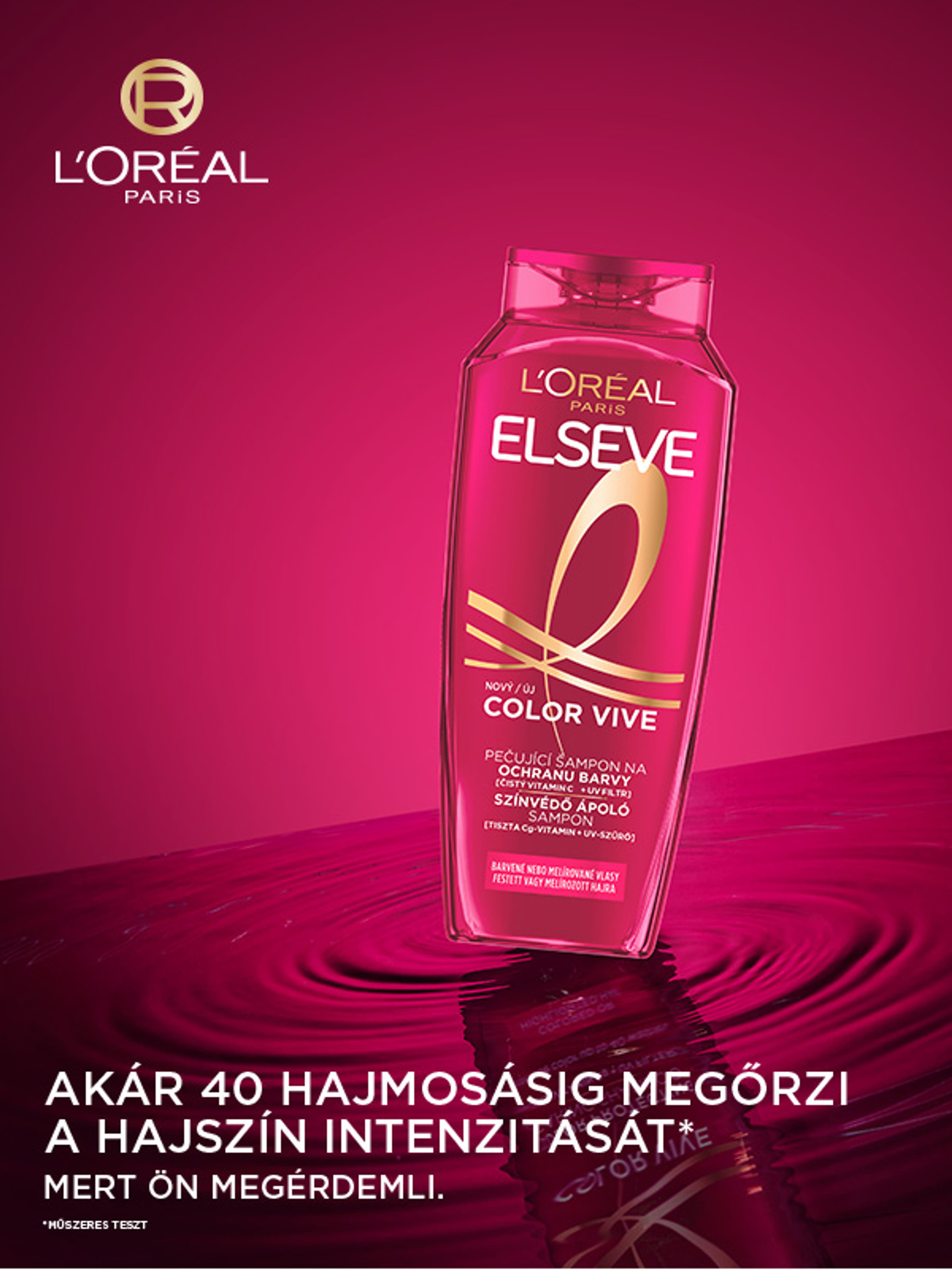 L'Oréal Paris Elseve Color-Vive ápoló sampon - 250 ml-5