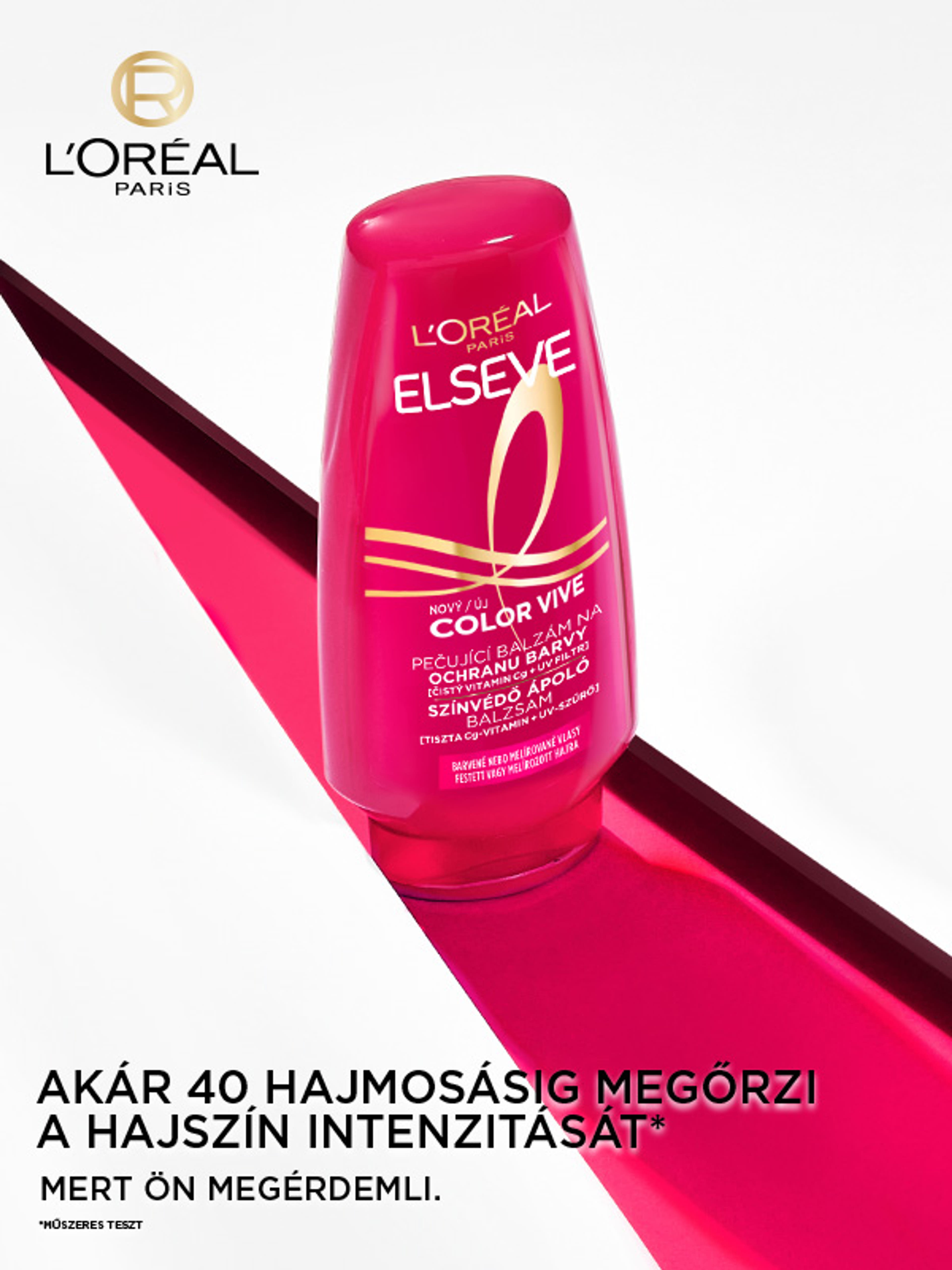 L'Oréal Paris Elseve Color-Vive színvédő balzsam - 200 ml-6