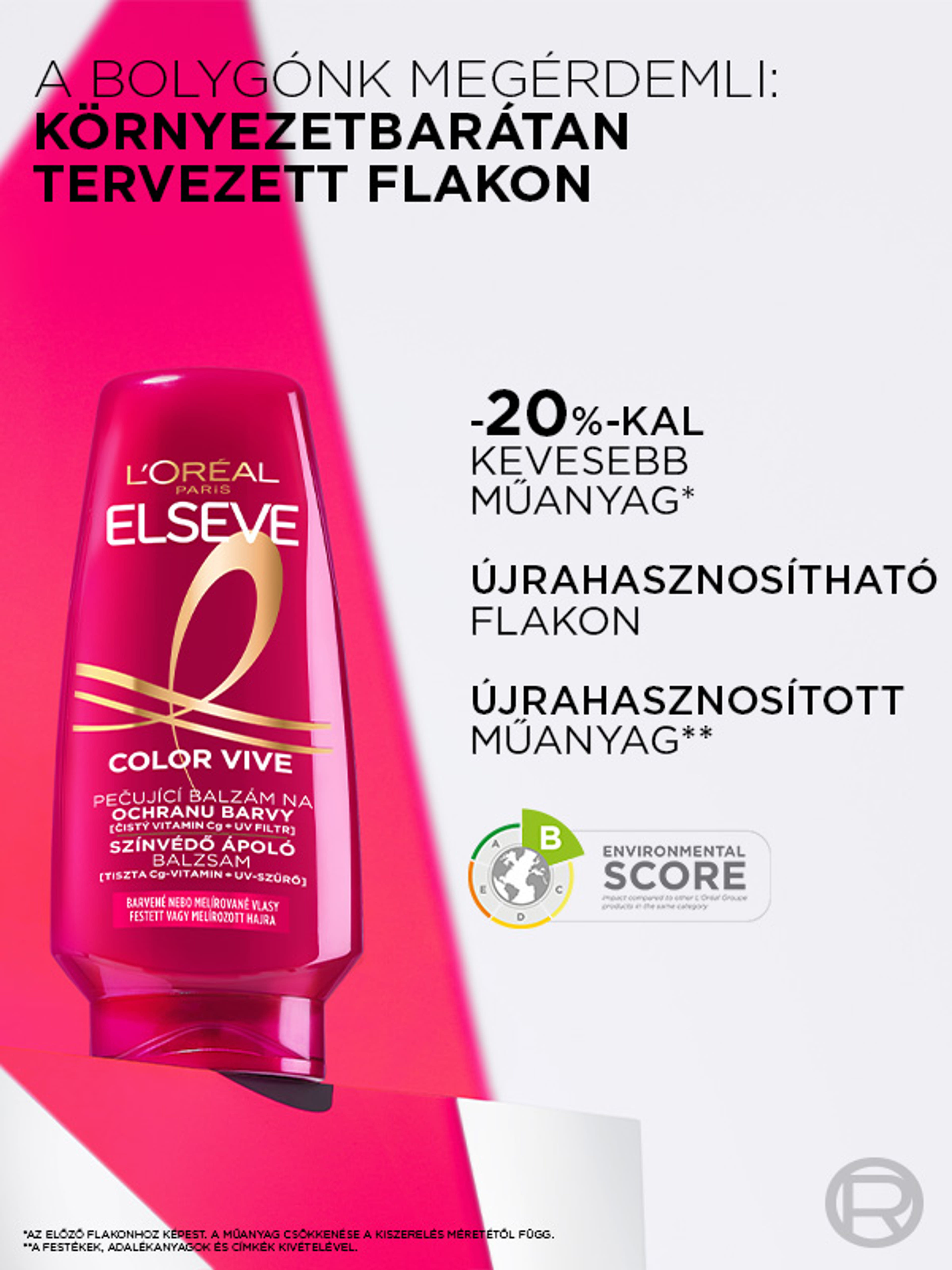L'Oréal Paris Elseve Color-Vive színvédő balzsam - 200 ml-7