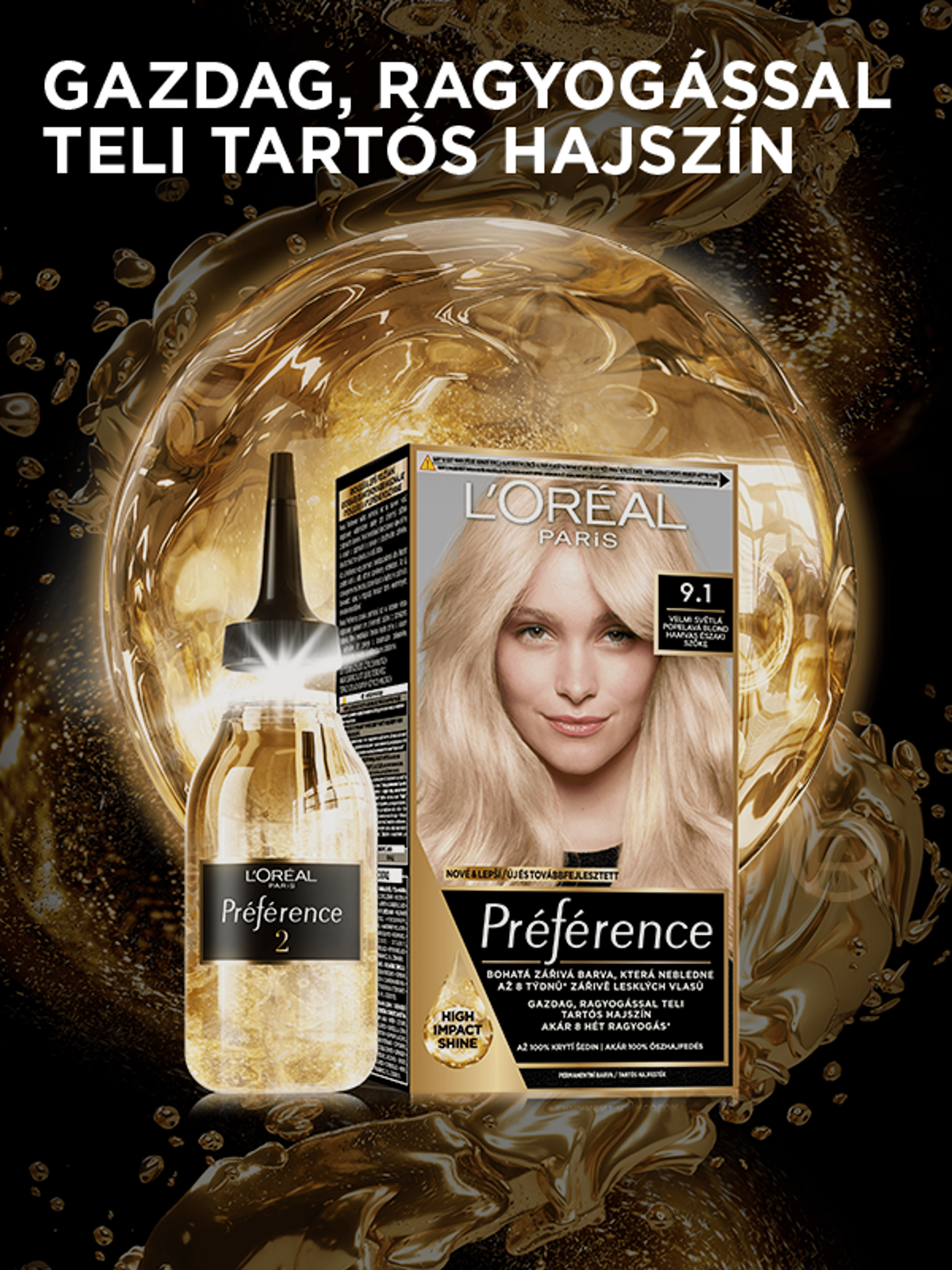 L'Oréal Paris Préférence Hajfesték 3 Brasilia - Sötétbarna - 1 db-5