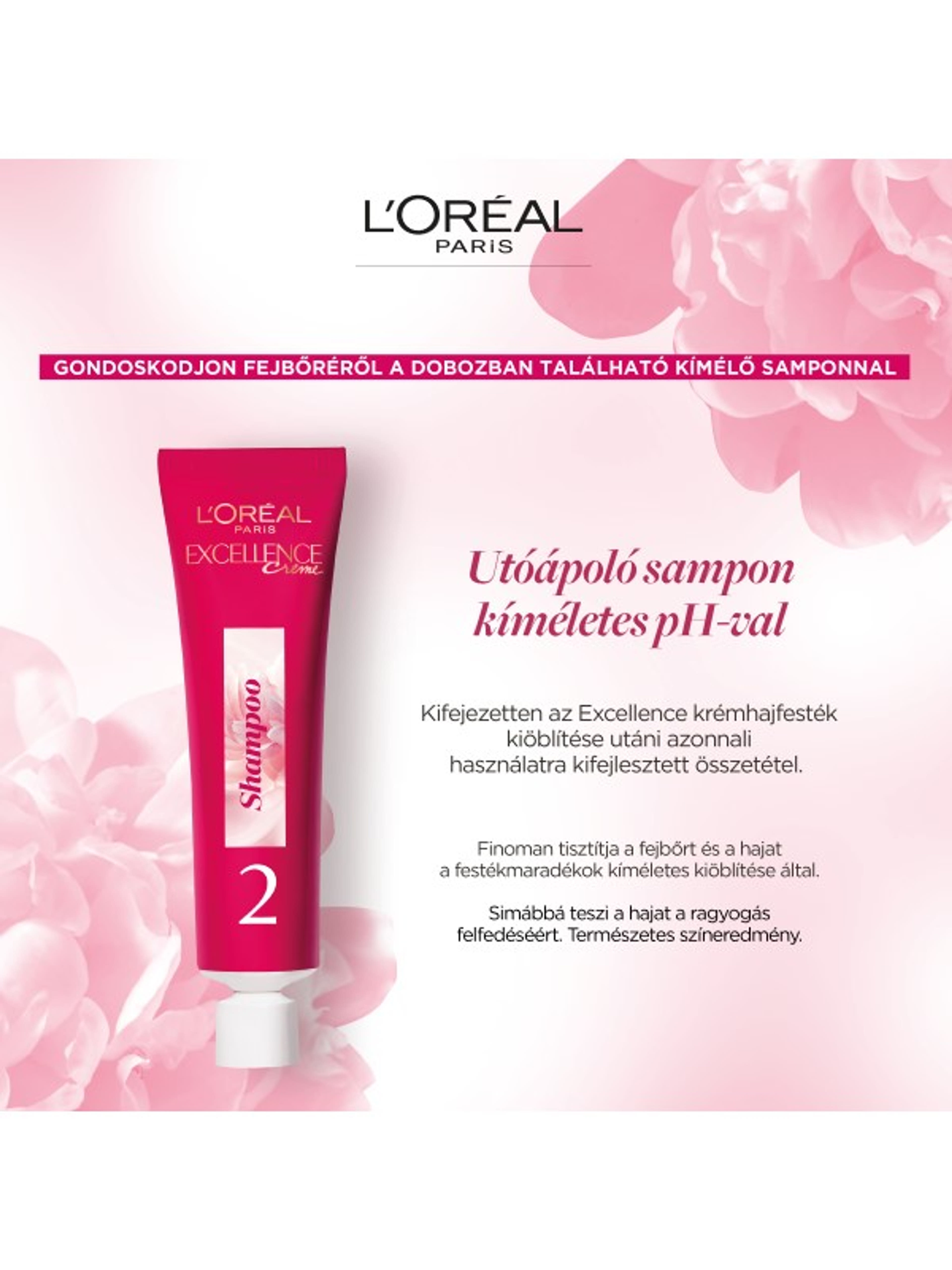 L'Oréal Paris Excellence krémes, tartós hajfesték 8.1 világos hamvasszőke - 1 db-5
