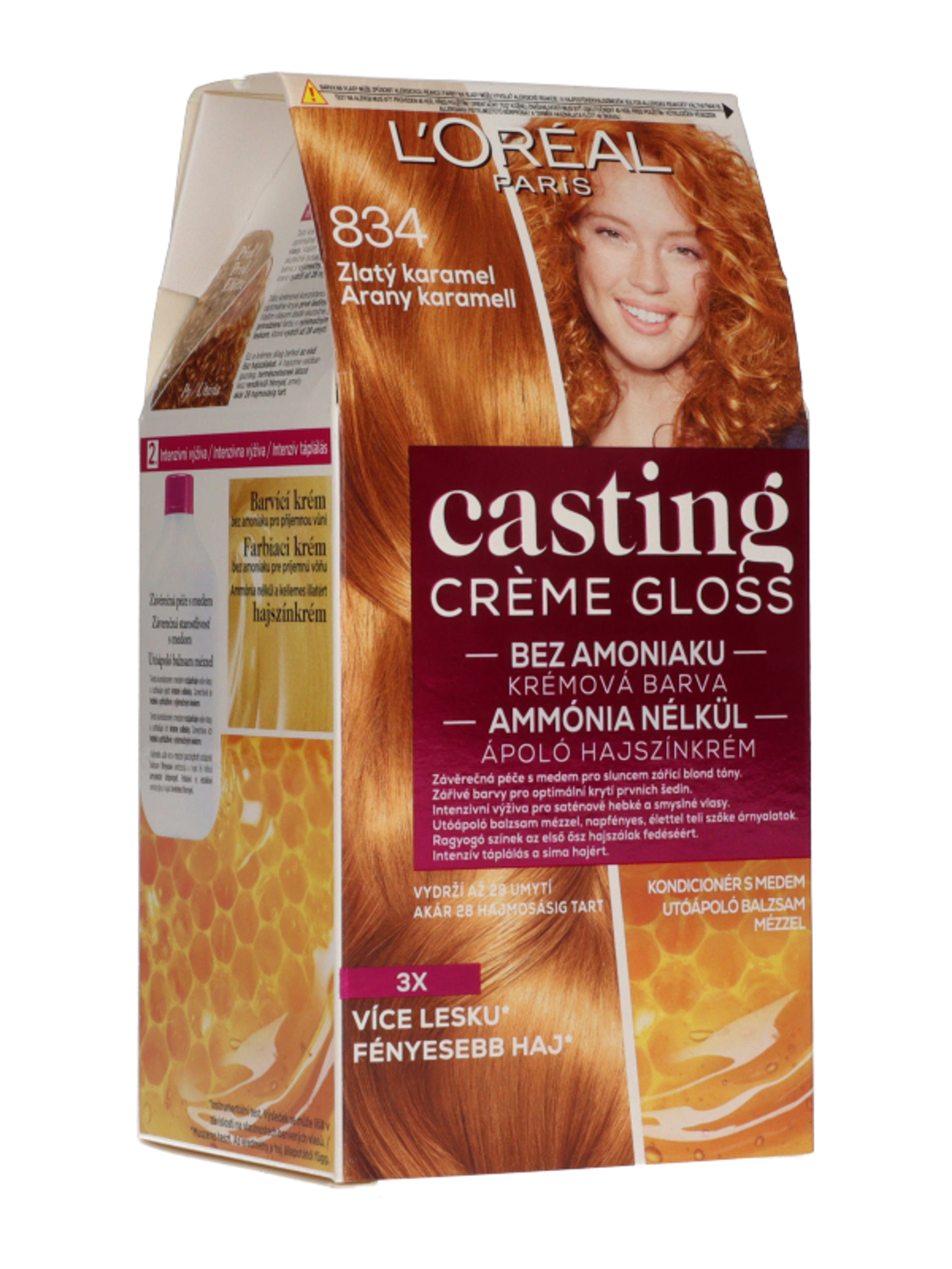 L'Oréal Paris Casting Créme Gloss hajszínező /834 Borostyánszőke - 1 db-4