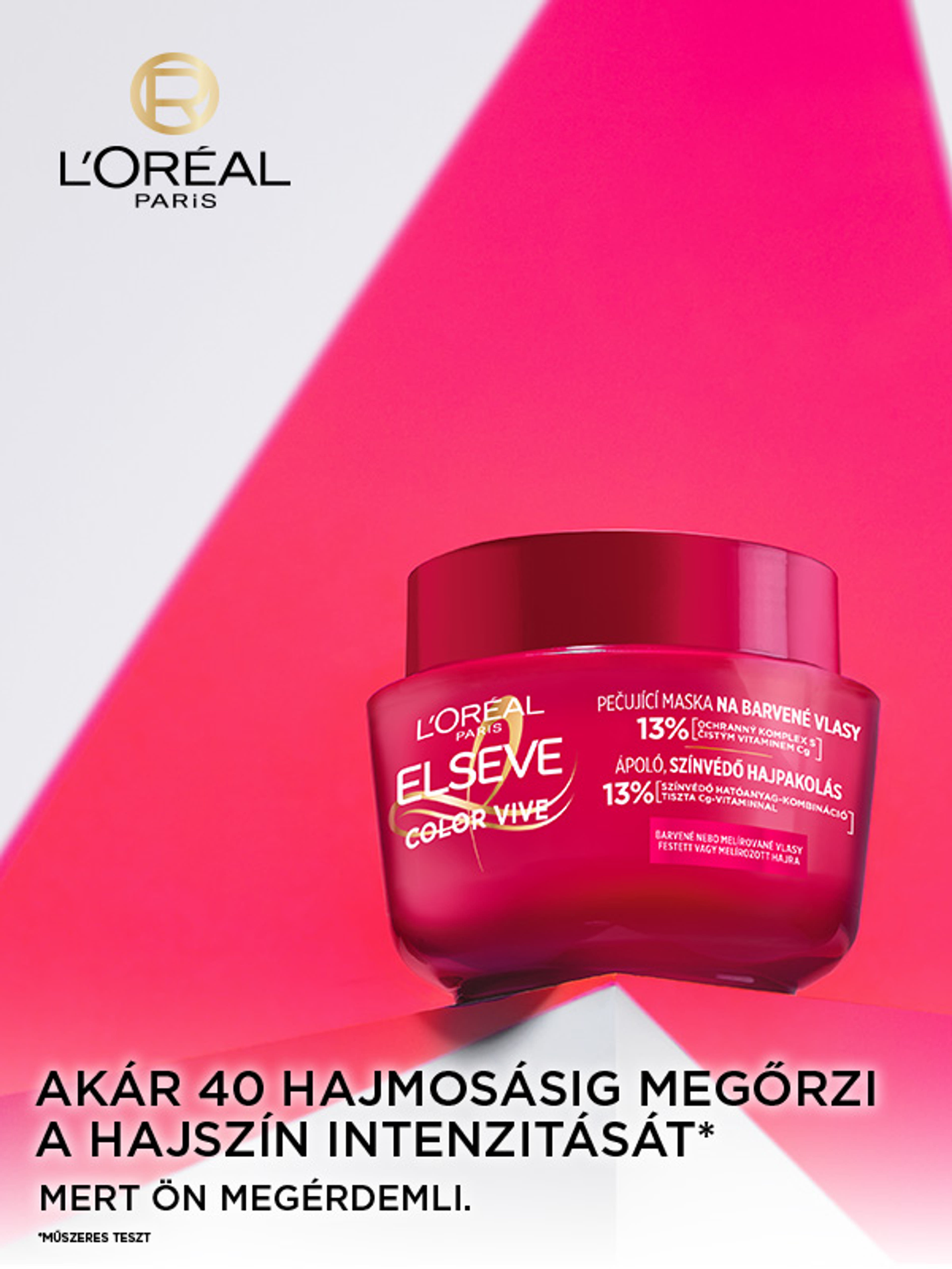 L'Oréal Paris Elseve Color-vive színvédő hajpakolás - 300 ml-6
