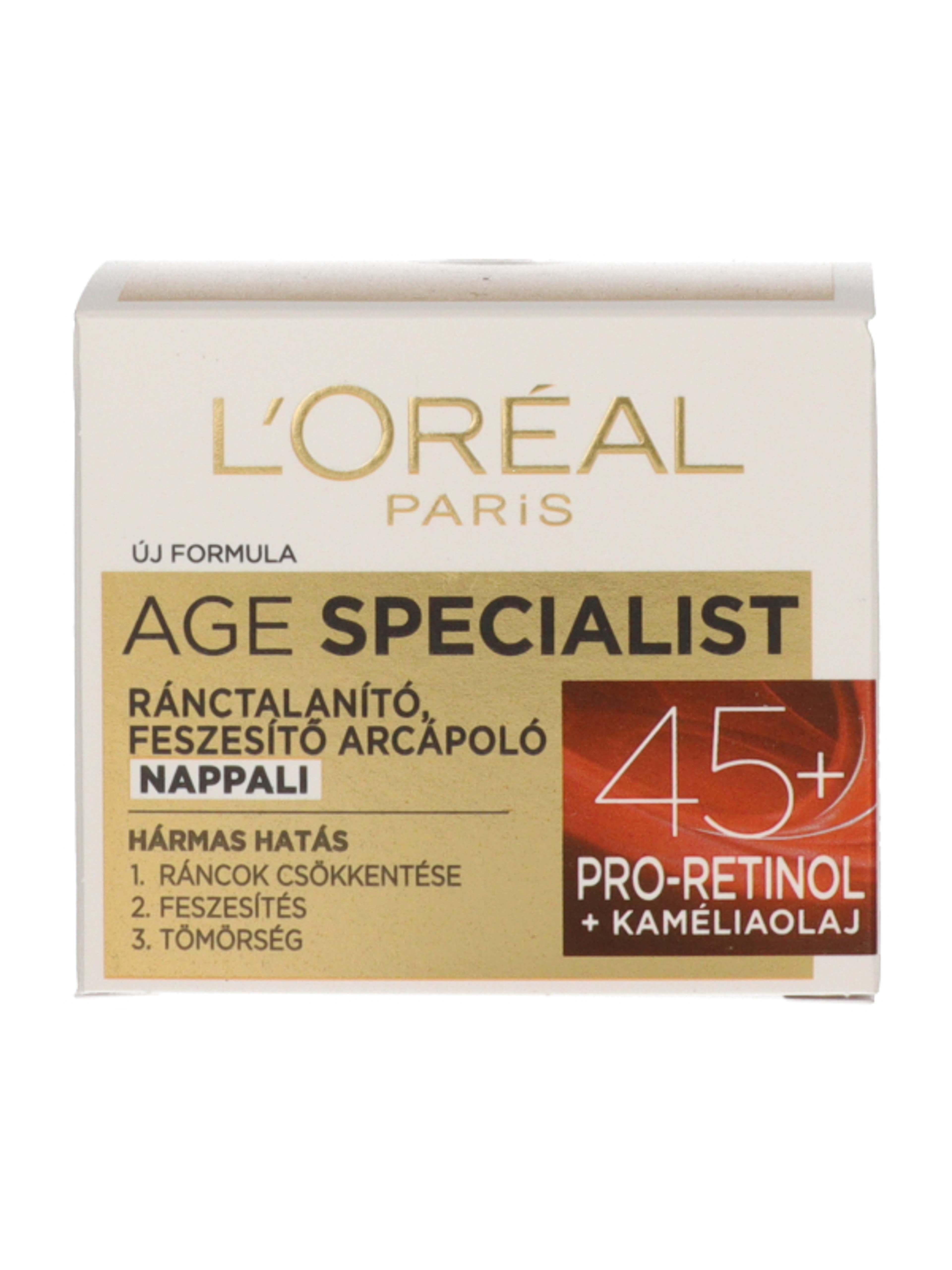 L'Oréal Paris Age Specialist nappali arckrém 45+  - 50 ml
