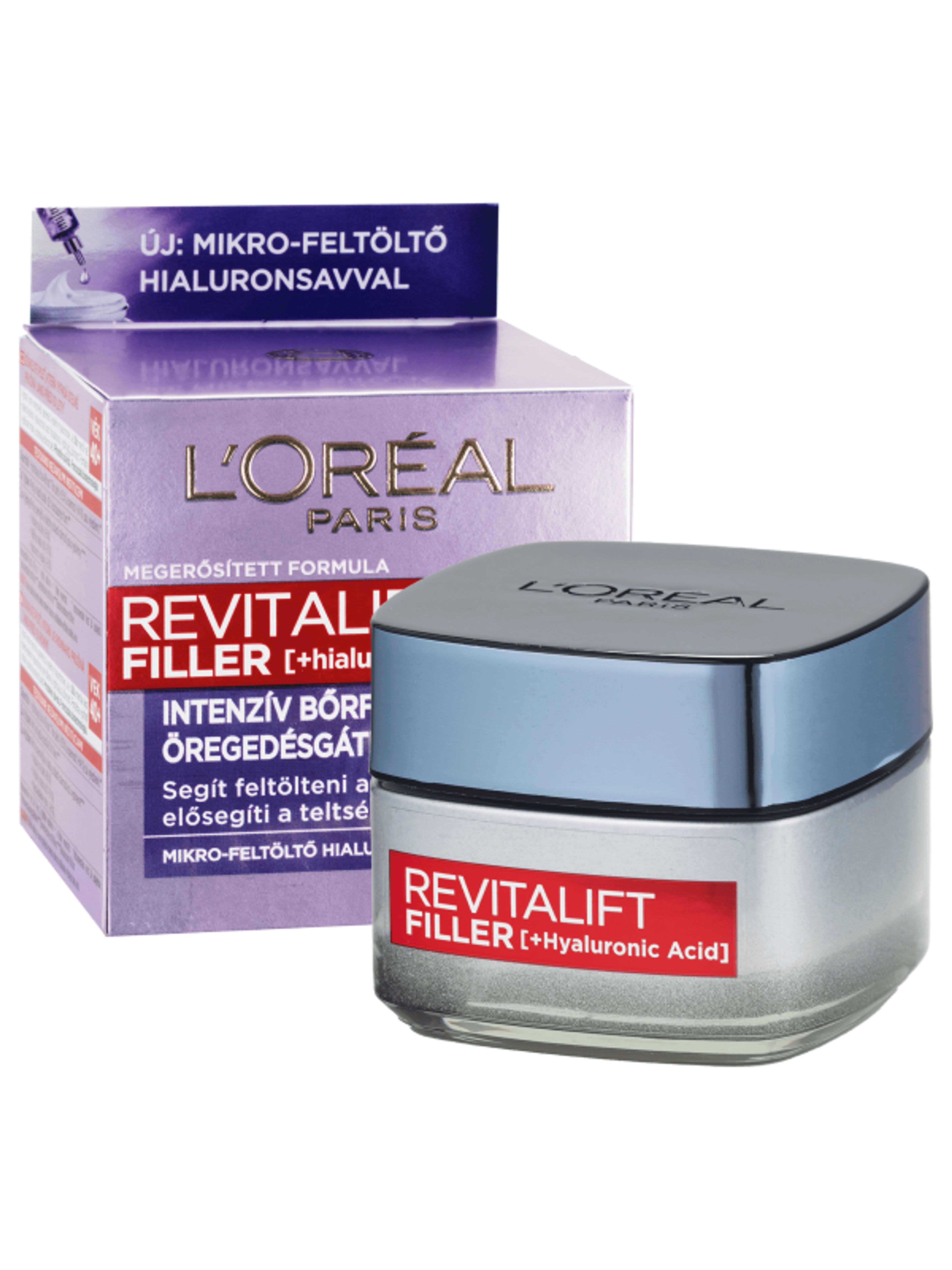 L'Oréal Paris Revitalift Filler ránctalanító,feltöltő nappali krém hialuronsavval 50ml - 1 db-2