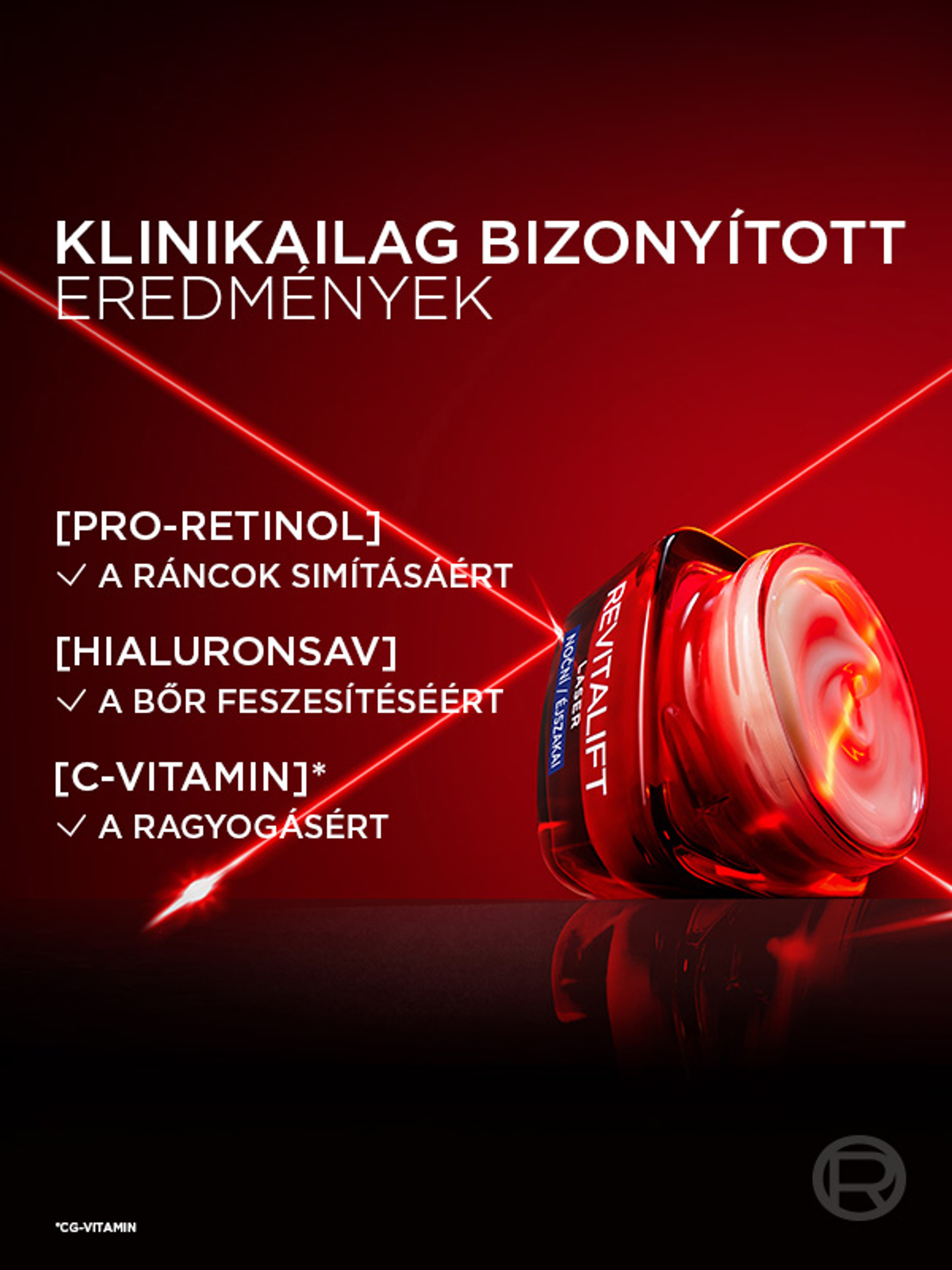 L'Oréal Paris Revitalift Laser X3 öregedésgátló éjszakai arcápoló - 50 ml-4