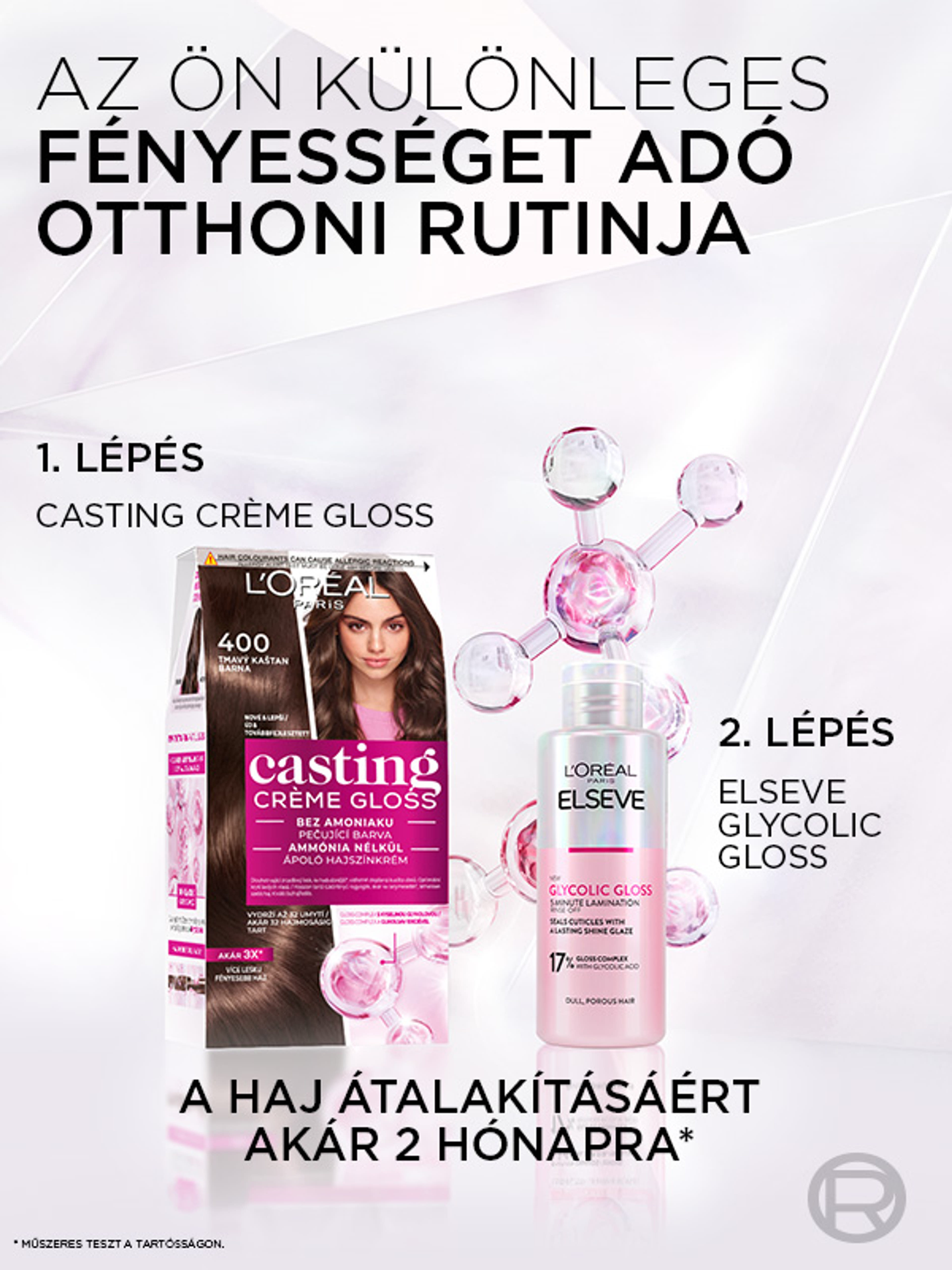 L'Oréal Paris Casting Creme Gloss hajszínező krém /635 csokoládé bonbon - 1 db-11