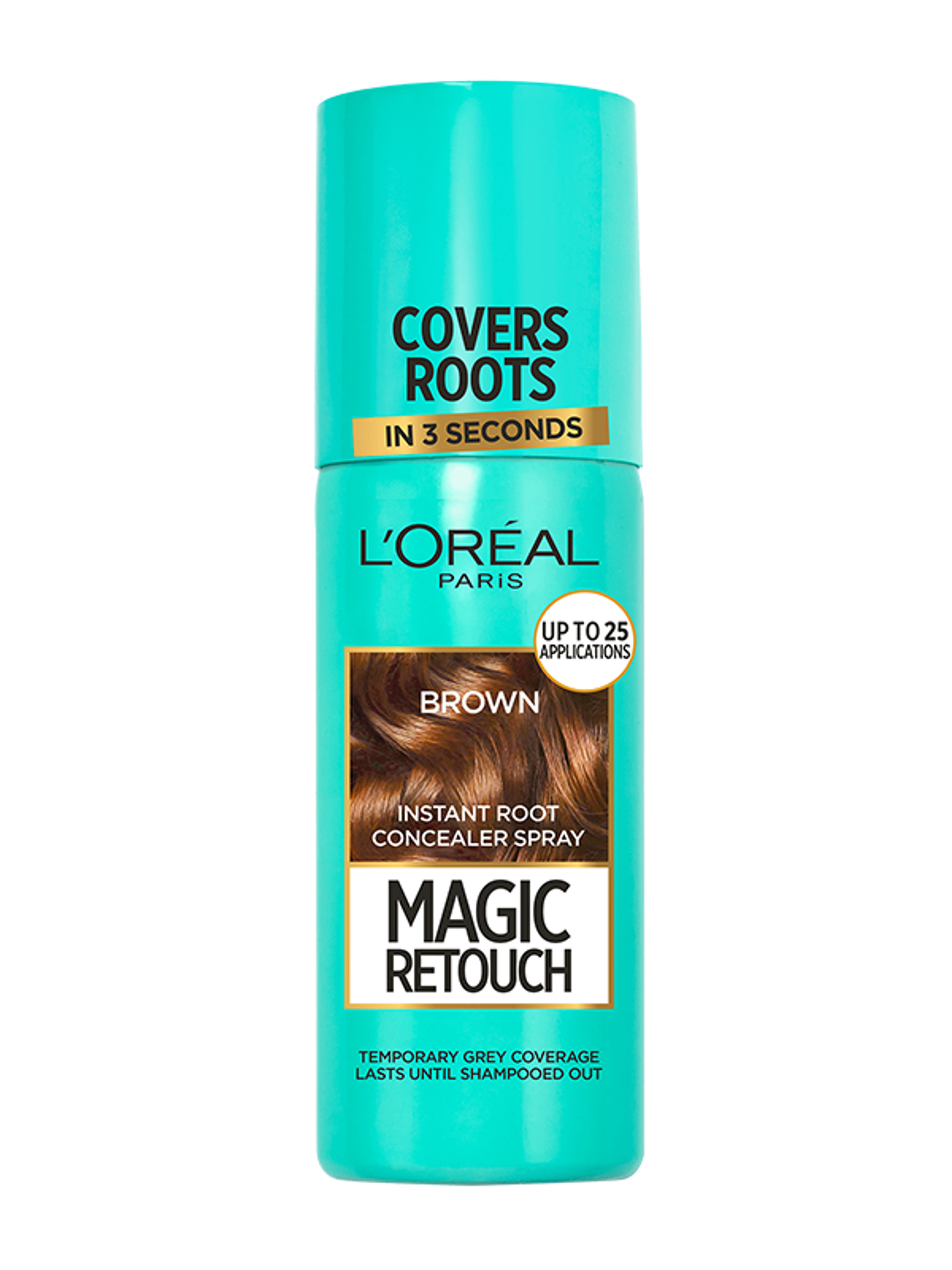 L'Oréal Paris Magic Retouch Hajtőszínező spray, barna 75 ml - 1 db-3