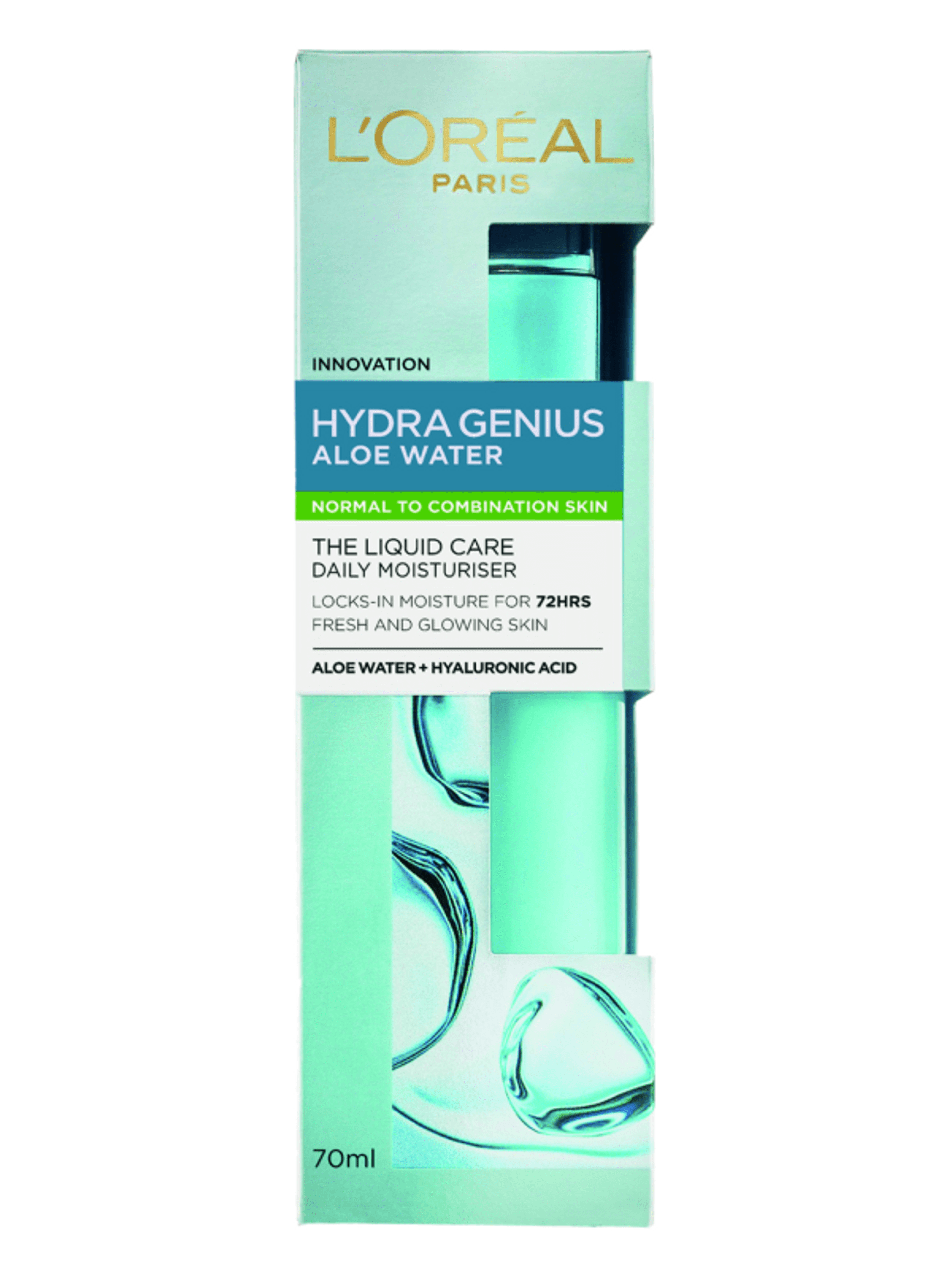 L'Oréal Paris Hydra Genius hidratáló arcápoló normál és vegyes bőrre - 70 ml-1